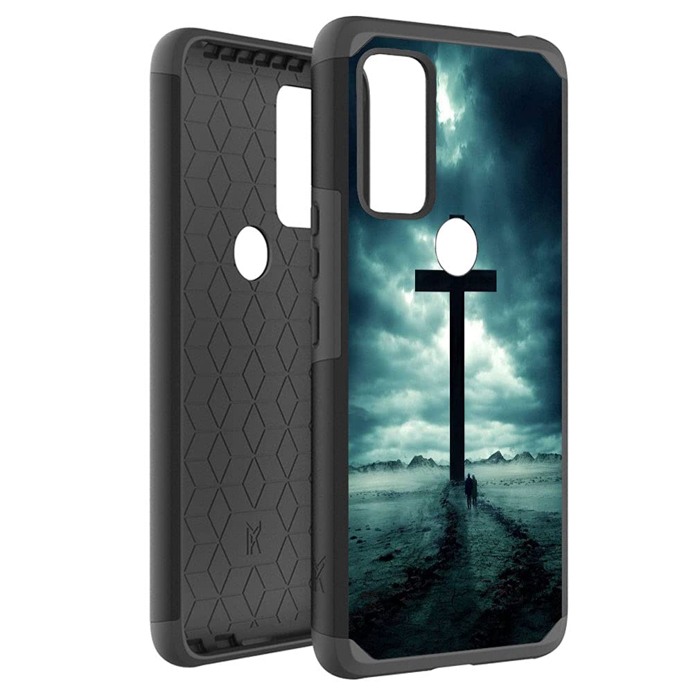 Shockproof Hybrid Phone Case for AT&T Radiant Max 5G & Cricket Dream 5G - Dual Layer Protective Hard Cover with Stylish Design | Perfect for Everyday Use, Travel & Outdoor Activities