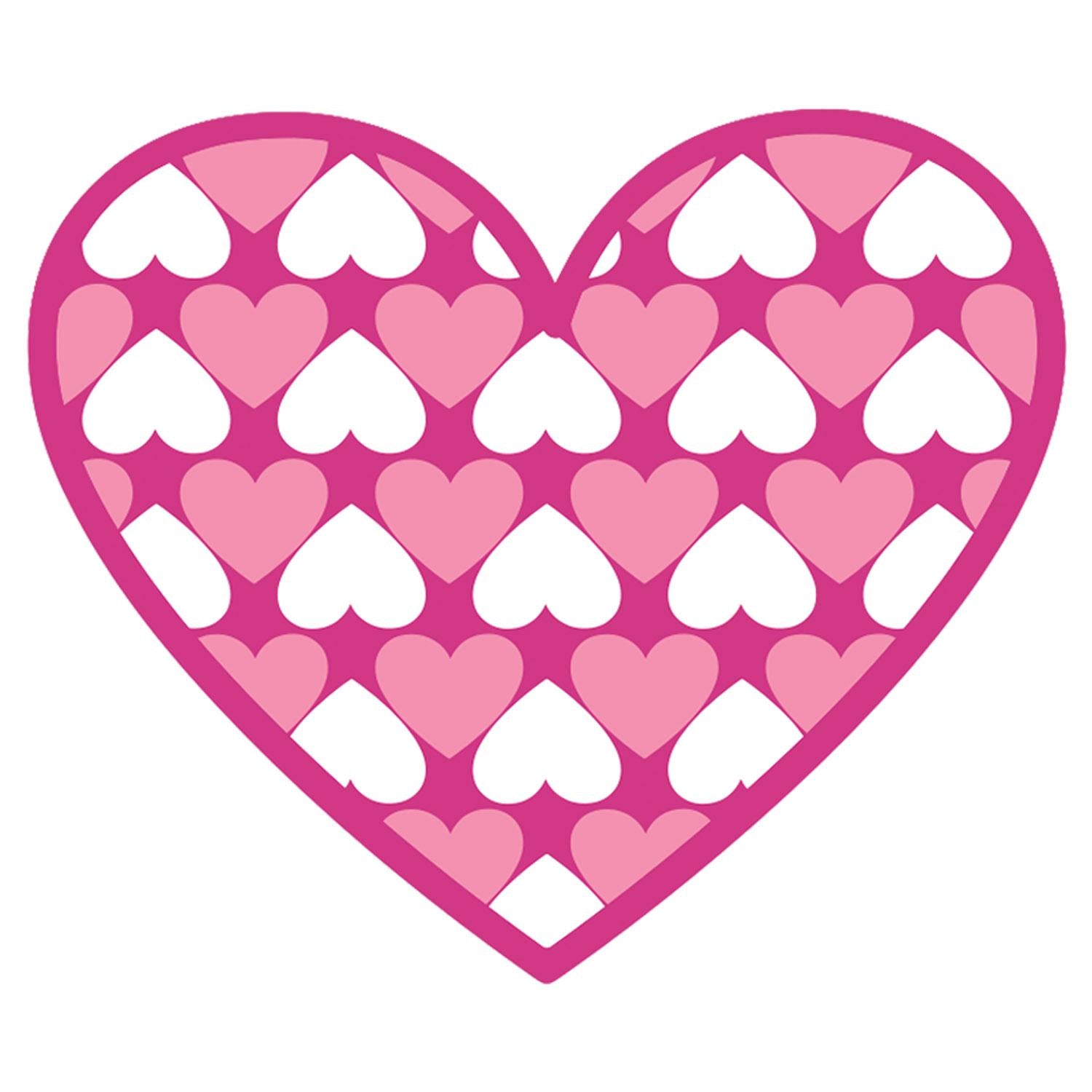108 Pack Beistle Valentine's Day Window Clings - Heart Shaped Decorative Stickers for Glass, Mirrors & Smooth Surfaces - Perfect for Home, Office & Classroom Valentine's Decorations