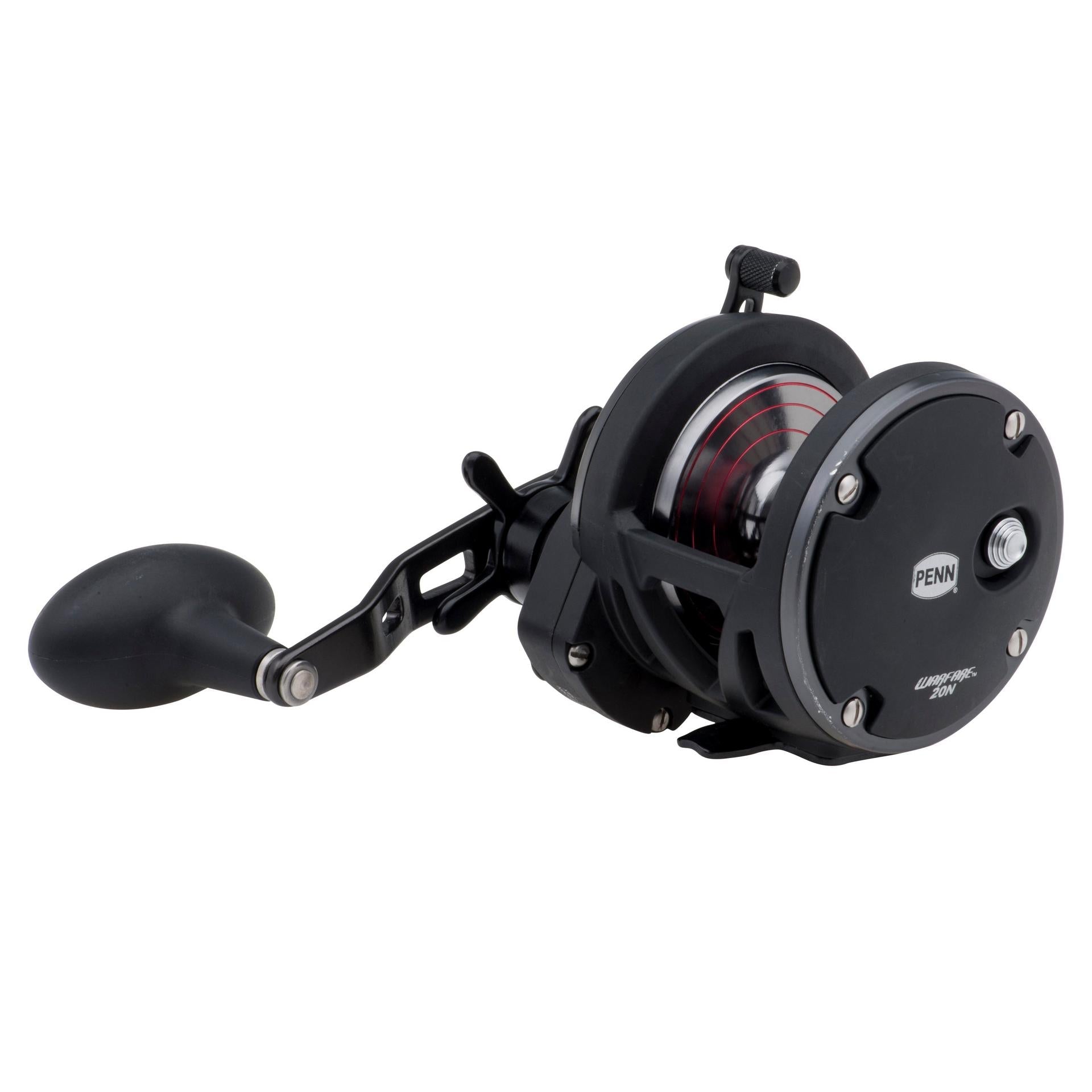 Warfare™ Star Drag Conventional Fishing Reel - Saltwater & Freshwater Spinning Reel for Surf Casting, Trolling & Offshore Fishing