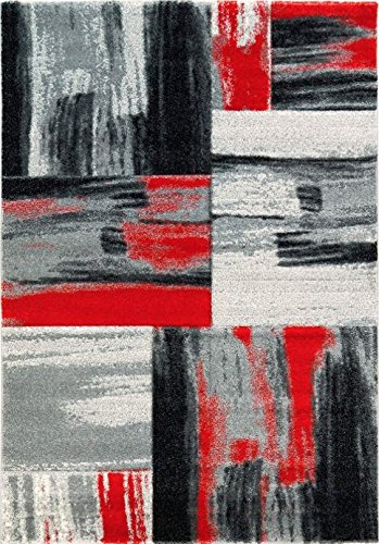 Premium Abstract Area Rug - Soft Indoor Carpet for Living Room, Bedroom, Kitchen & Office - 5x8 Feet (160x230cm) Non-Slip Floor Mat - Modern Home Decor for Cozy Spaces & Stylish Interiors