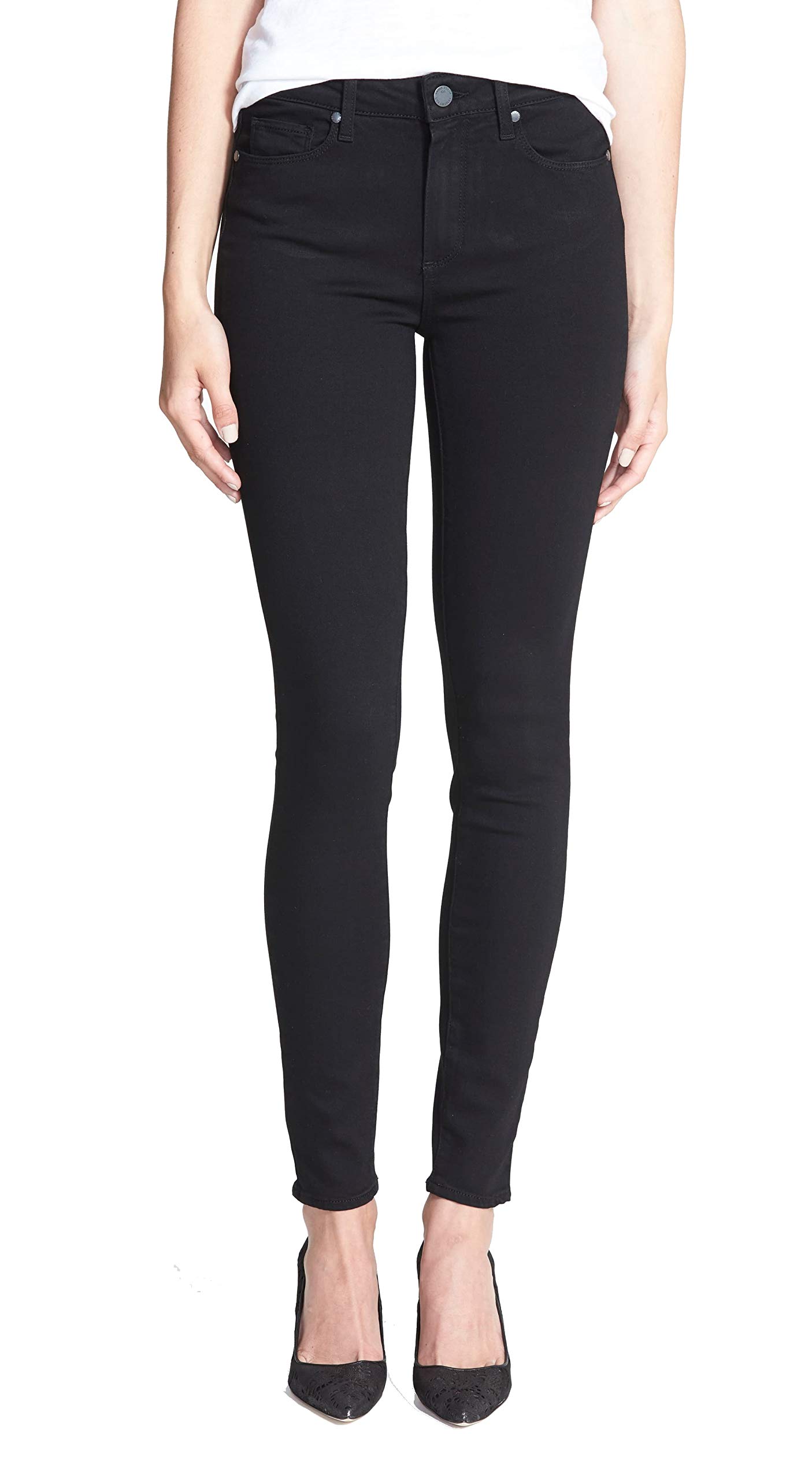 Paige Denim Women's Transcend Hoxton Ultra Skinny Jeans - High Waist Stretch Denim Pants for Women | Perfect for Casual Wear, Night Out & Everyday Style