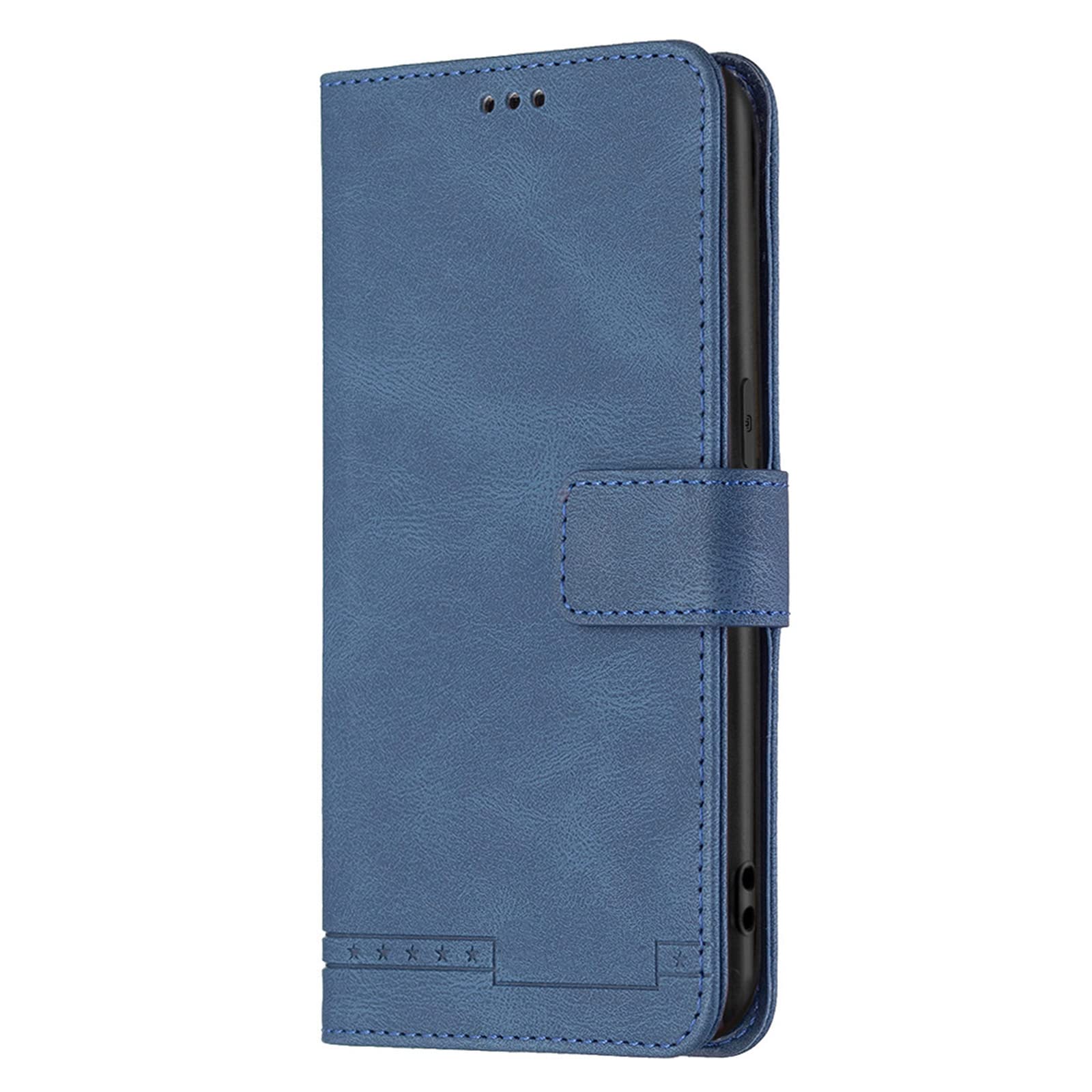 Genuine Leather Flip Wallet Case for iPhone 13 Pro Max/13 Pro/13/13 Mini with RFID Blocking, Card Slots, Kickstand & Magnetic Protection - Shockproof TPU Cover (Red, 5.4