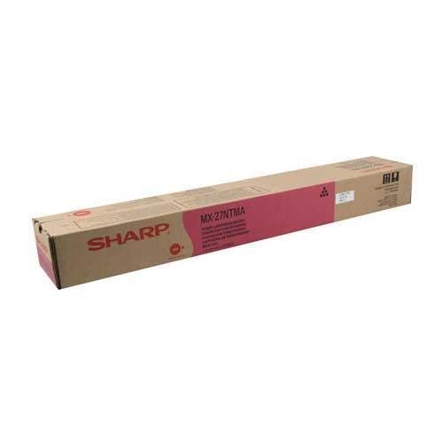SHARP MX27NTMA Magenta Toner Cartridge - High Yield 15,000 Pages | Compatible with Sharp Printers | Ideal for Office & Home Printing Needs