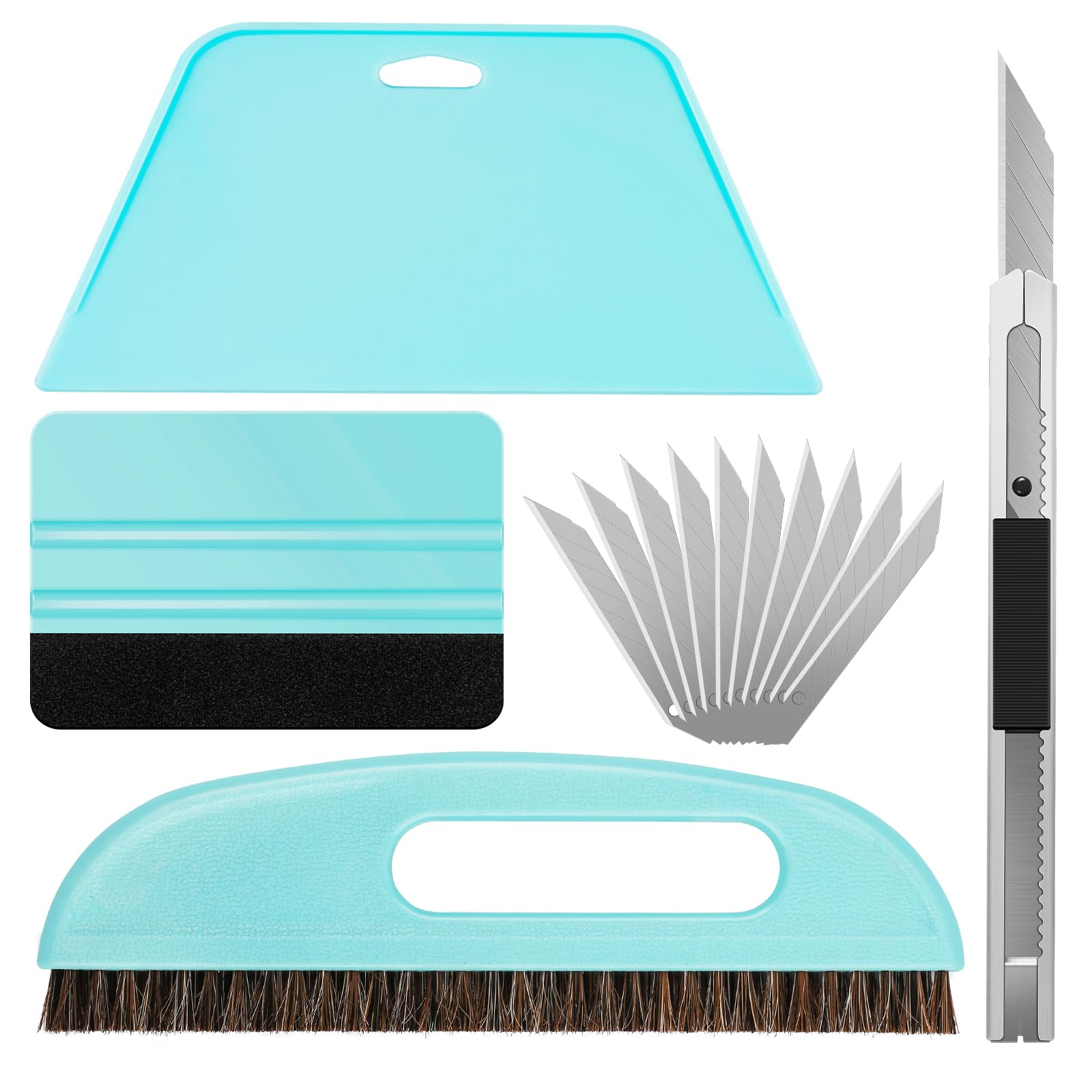 GIRAFVINYL Wallpaper Tool Kit - Wallpaper Smoothing Tool for Peel and Stick Contact Paper, Window Film Installation - Perfect for Home Decor, DIY Projects & Wallpaper Application
