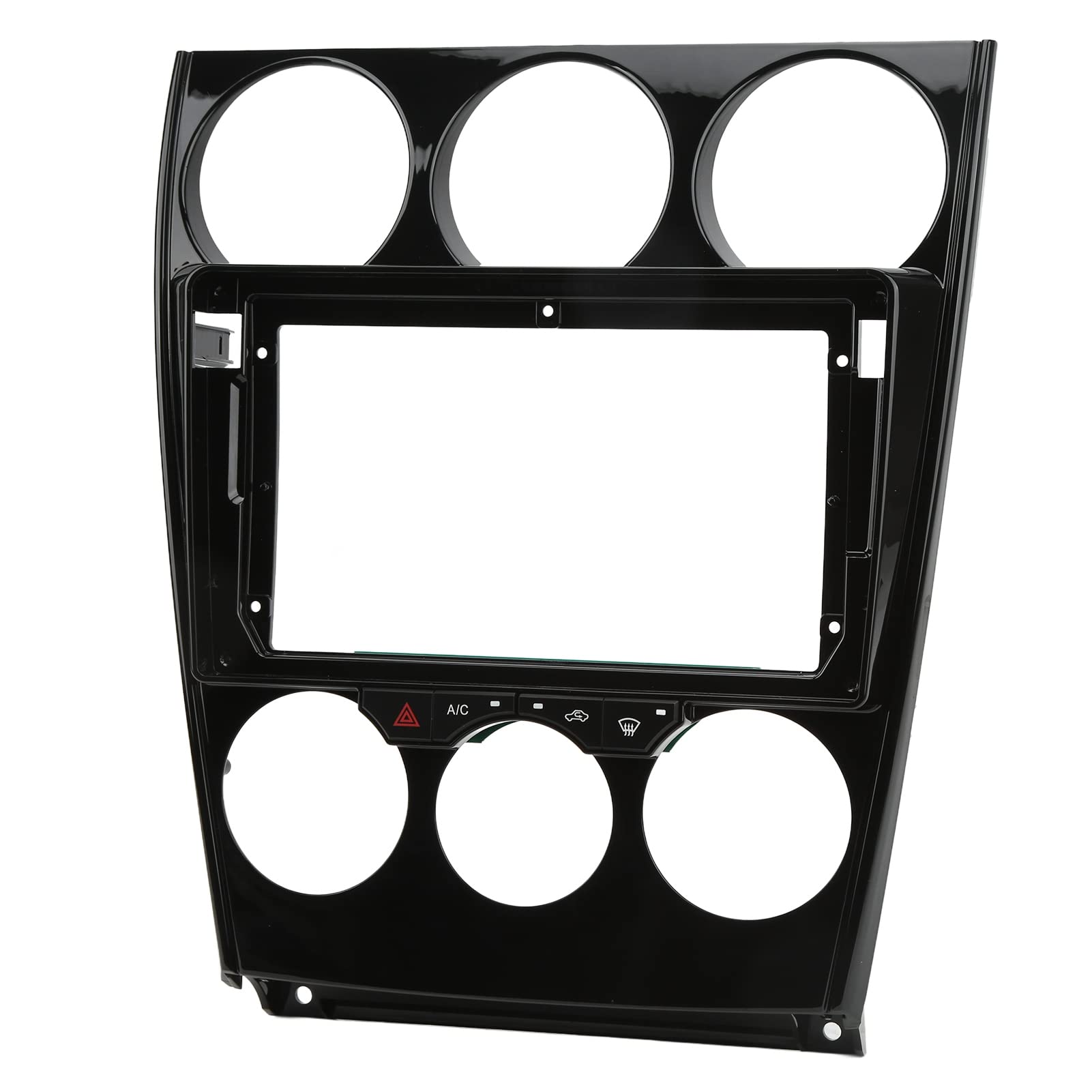 ABS Car Stereo Radio Fascia Panel - 2DIN Dash Bezel with Built-in CANBUS for Android Navigation | Replacement for Mazda 6 2004-2016 Models | 9 Inch Car Audio Upgrade Kit | Perfect for DIY Car Modification & Retrofit Projects | Enhance Your Driving Experience with Seamless Android Auto Integration