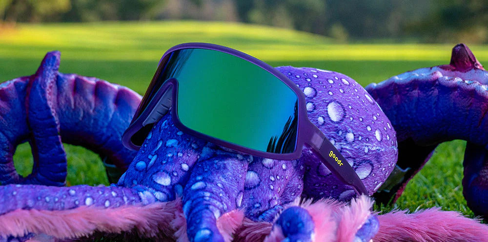 Goodr Look Ma, No Hands! Polarized Sunglasses - UV Protection, Lightweight & No-Slip Grip for Running, Cycling & Outdoor Sports