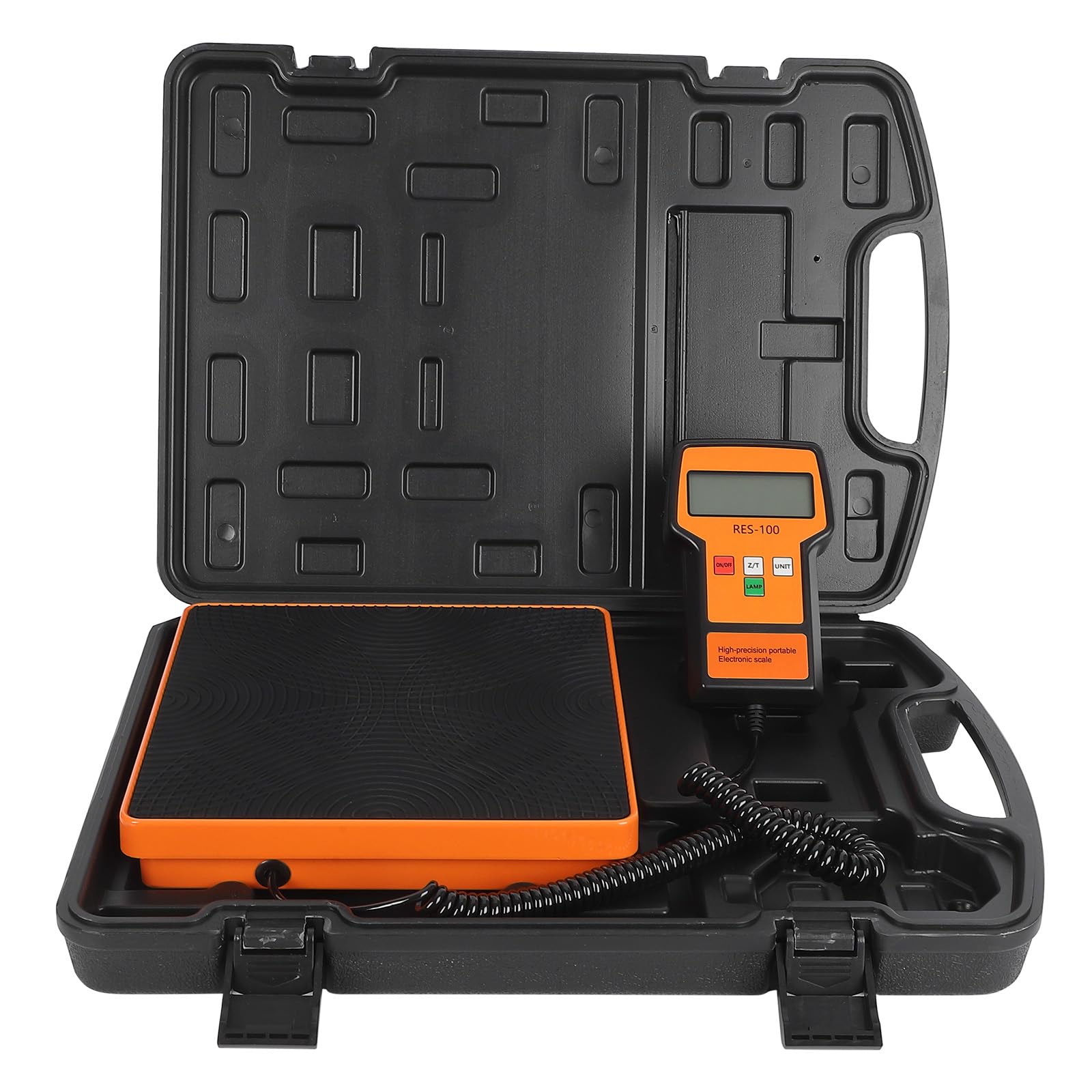 GARVEE 252LB Digital HVAC Scale - High Precision Heavy Duty Industrial Scale with Auto Off & Compact Design - Perfect for HVAC Technicians, Refrigerant Weighing & Shipping Packages