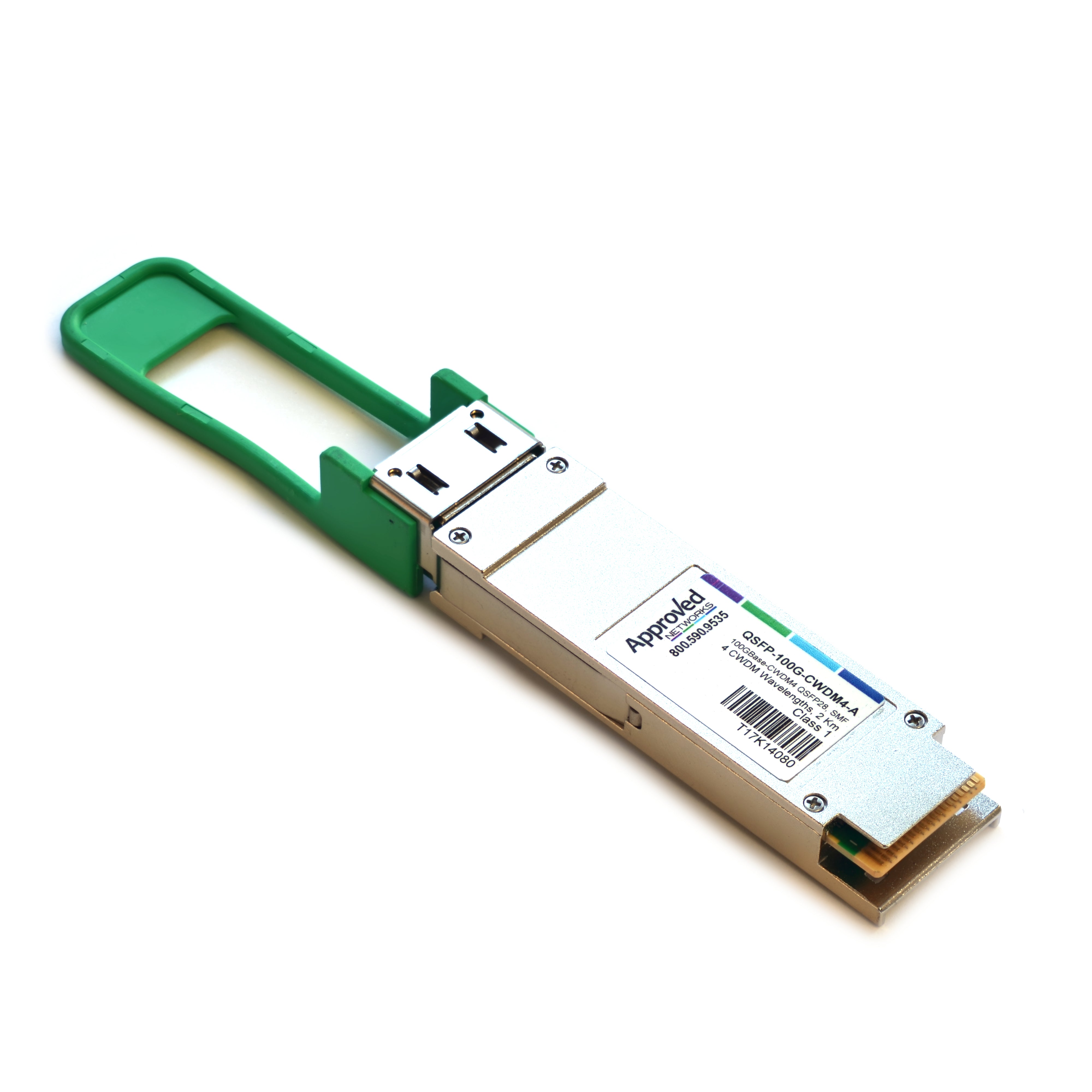 100G QSFP28 CWDM4 Optical Transceiver Module - 100GBASE-LR4 QSFP+ Compatible for Cisco, Juniper, Arista - High-Speed Data Center & Cloud Networking Solution