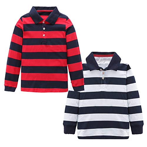 Blue + Red Striped(2 Pack)