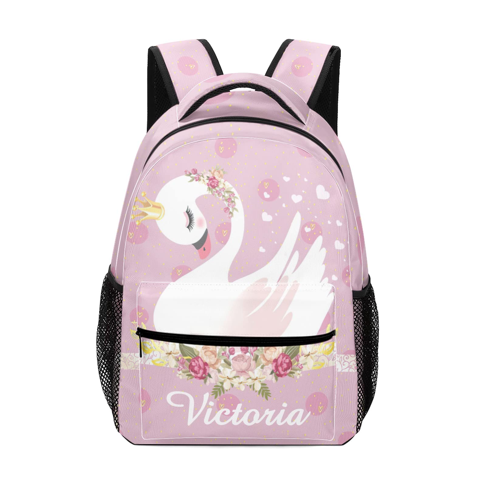 Personalized Waterproof School Backpack for Boys & Girls - Custom Name Gift for Kids, Durable Bookbag for School, Travel & Outdoor Activities