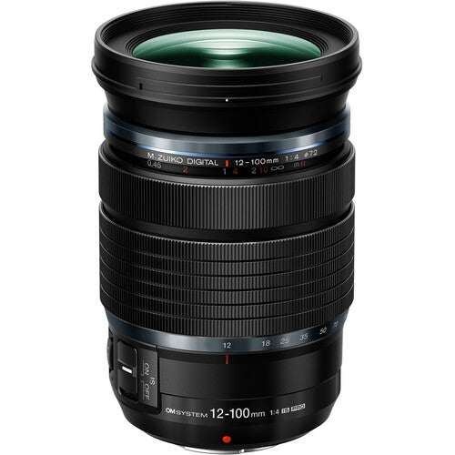 OM SYSTEM M.Zuiko Digital ED 12-100mm f/4 IS PRO Lens - Professional Zoom Lens for Micro Four Thirds Cameras - Perfect for Travel, Landscape & Portrait Photography