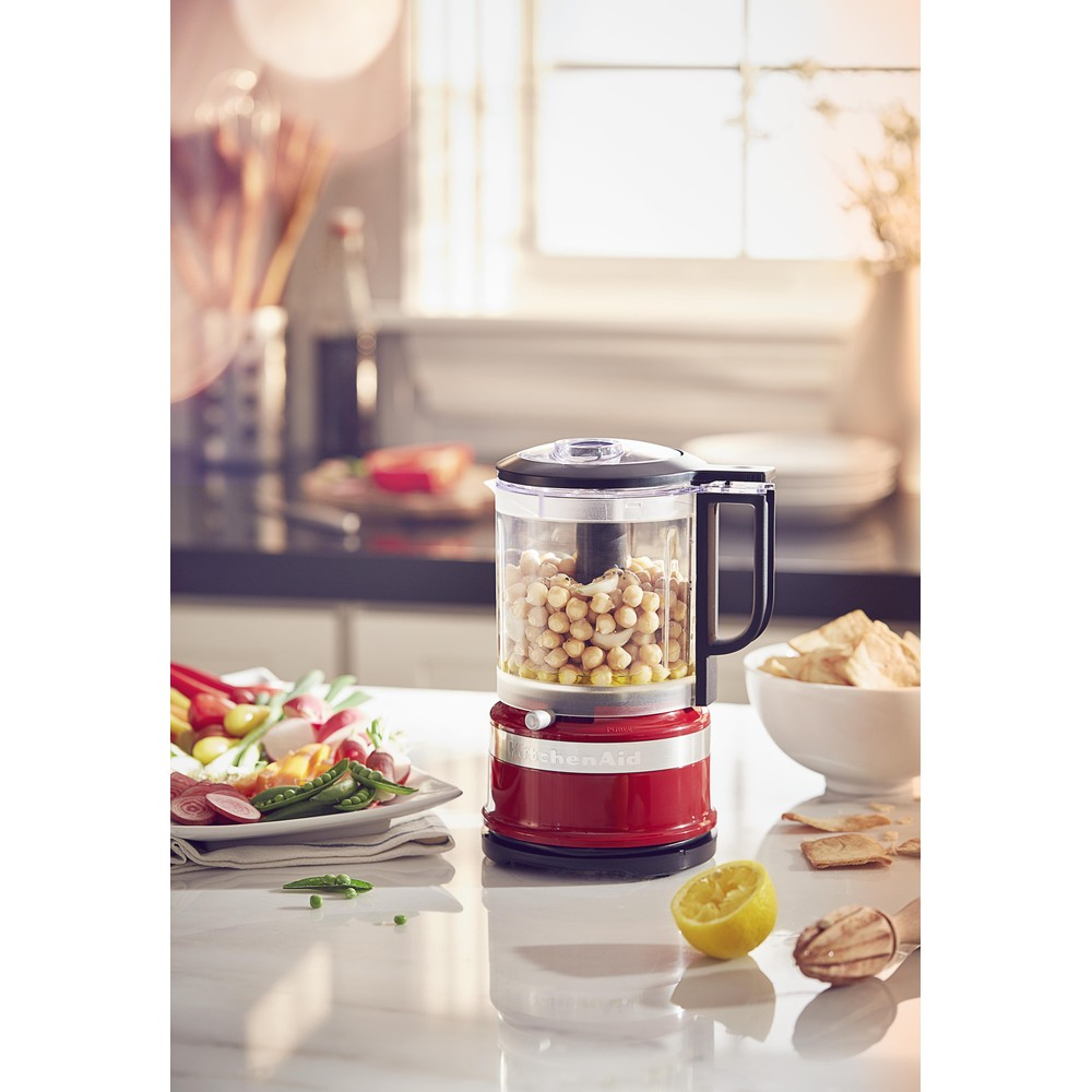 KitchenAid 1.19L Food Chopper - Electric Mini Food Processor for Chopping, Grinding & Pureeing - Perfect for Nuts, Herbs, Vegetables & Baby Food Prep