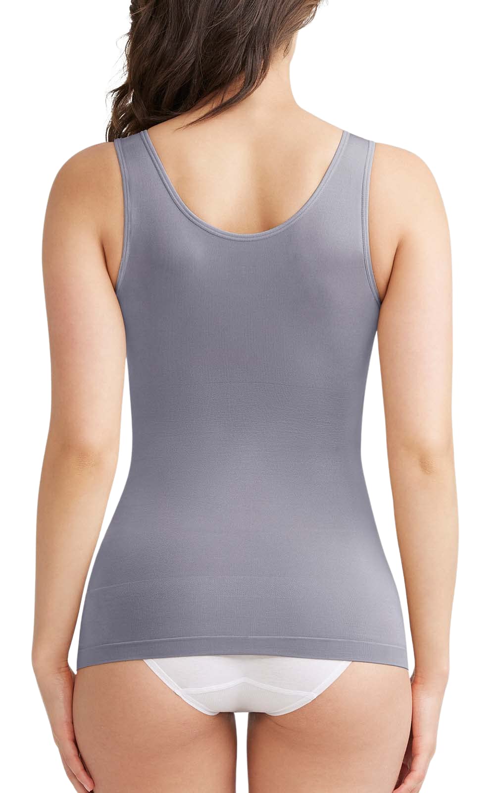 ESSENTIALS BY TUMMY TANK Women's Seamless Shaping Tank Top - Slimming Bodysuit for Everyday Wear, Layering & Shapewear Under Dresses