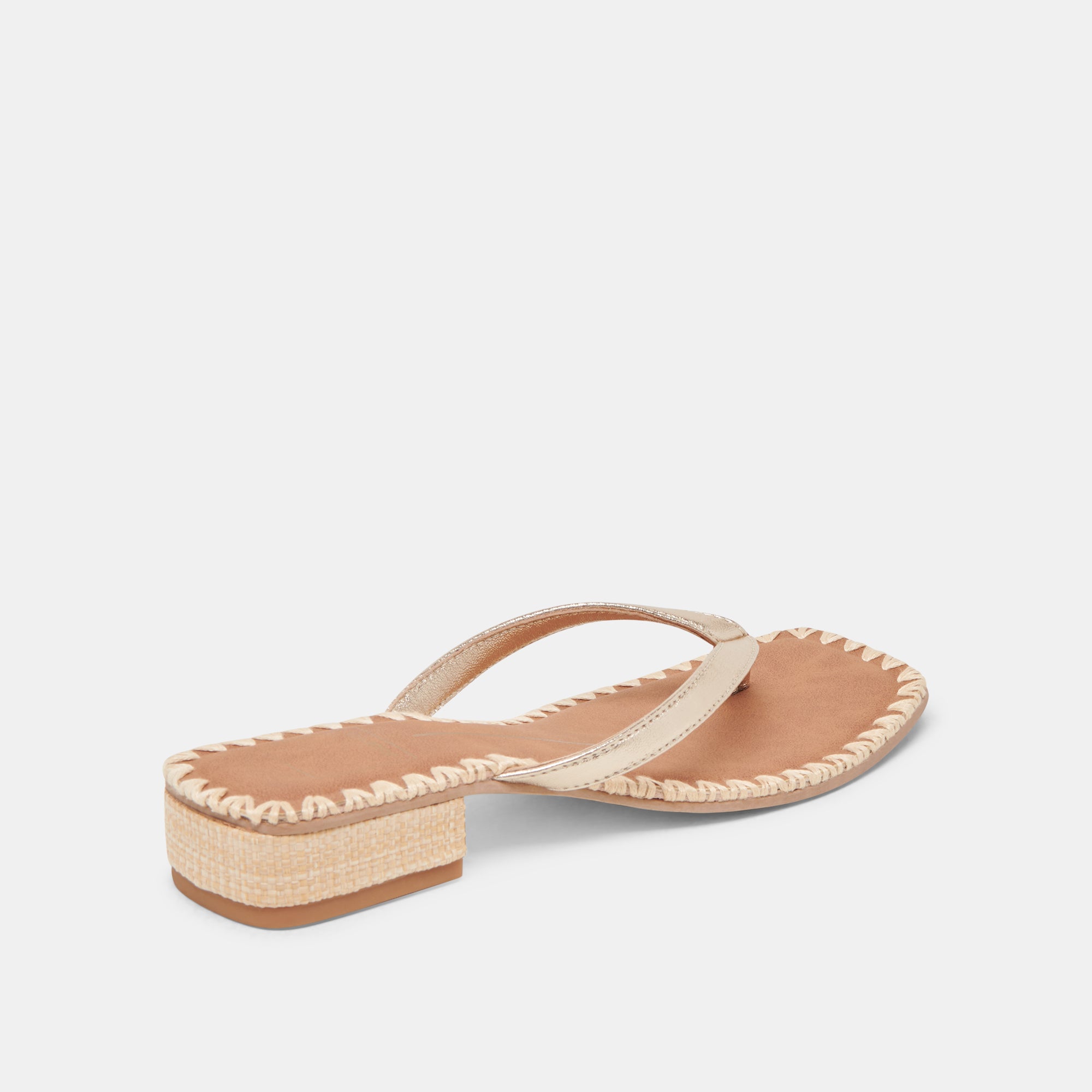 Barty Women's Gold Metallic Leather Sandals - Comfortable & Stylish for Summer, Beach, and Casual Outings