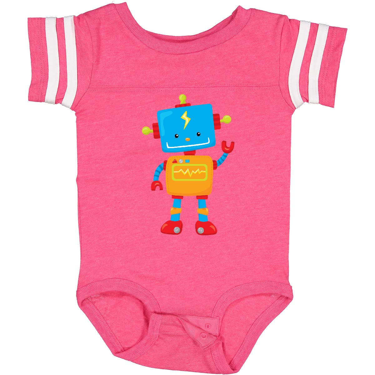 Inktastic Cute Toy Robot Baby Bodysuit - Soft Cotton Onesie for Infants & Newborns - Perfect for Playtime, Photo Shoots & Everyday Wear