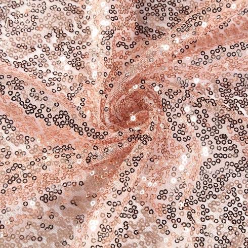 Premium Sequin Round Tablecloth 132