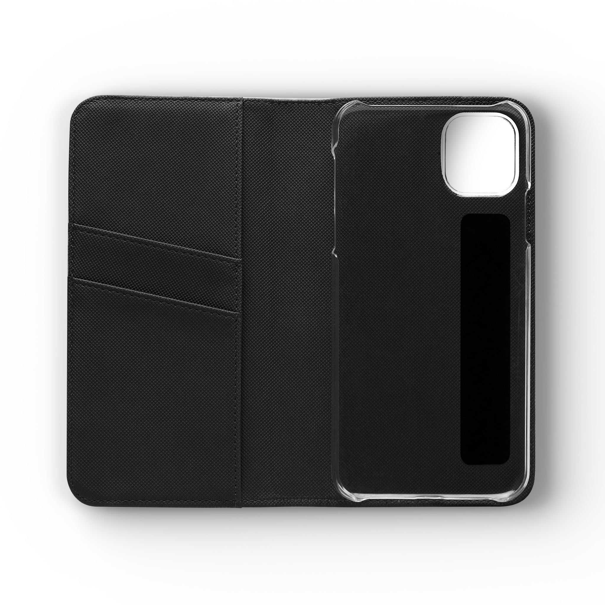 Premium Awapuhi Folio Case for iPhone 14 Pro Max - Slim Vegan Leather Phone Cover with Card Slots | Perfect for Work, Travel & Everyday Protection