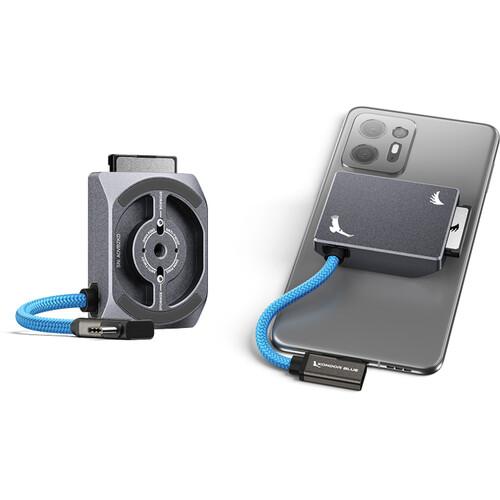 Angelbird Kondor Blue SD Recording Module (Raven Black) - High-Speed SD Card Recorder for Professional Filmmaking & Photography - Perfect for DSLR, Mirrorless & Cinema Cameras