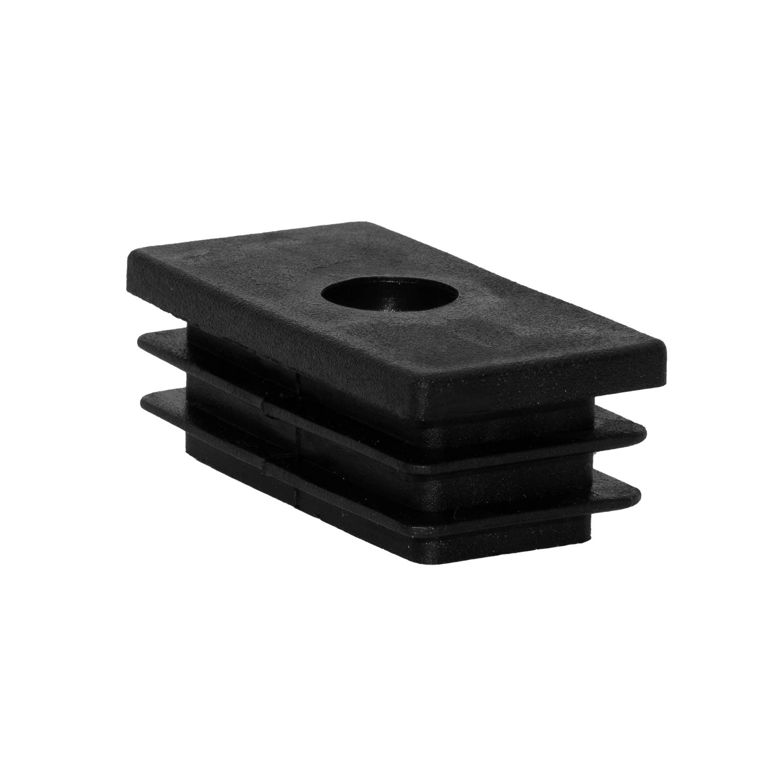 Black 16-Piece M8 Thread Plastic Adjustable Leveling Feet - 25mm x 50mm (1