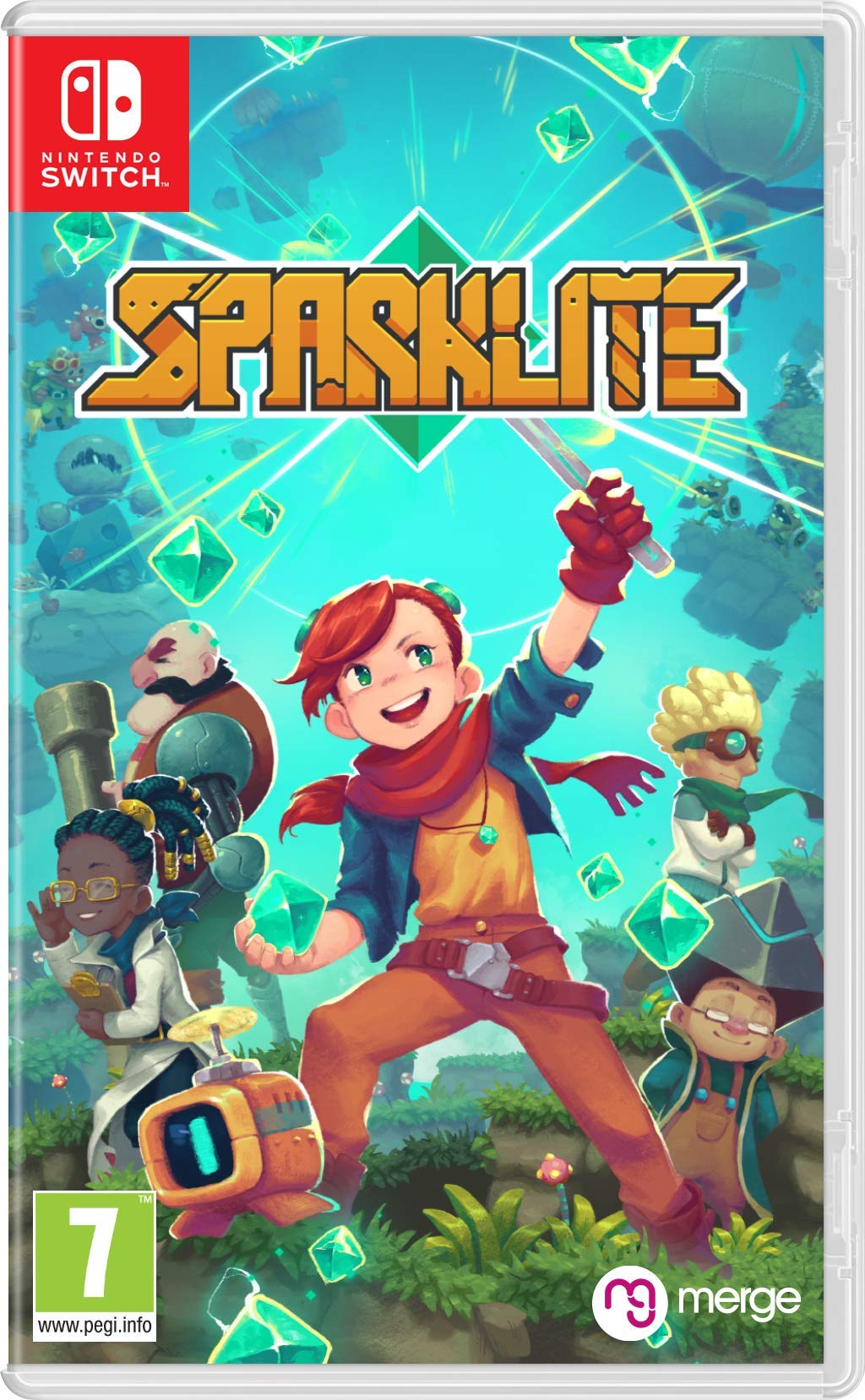 Sparklite - Adventure Game for Nintendo Switch | Explore a Vibrant World & Battle Enemies | Perfect for Home & Travel Gaming