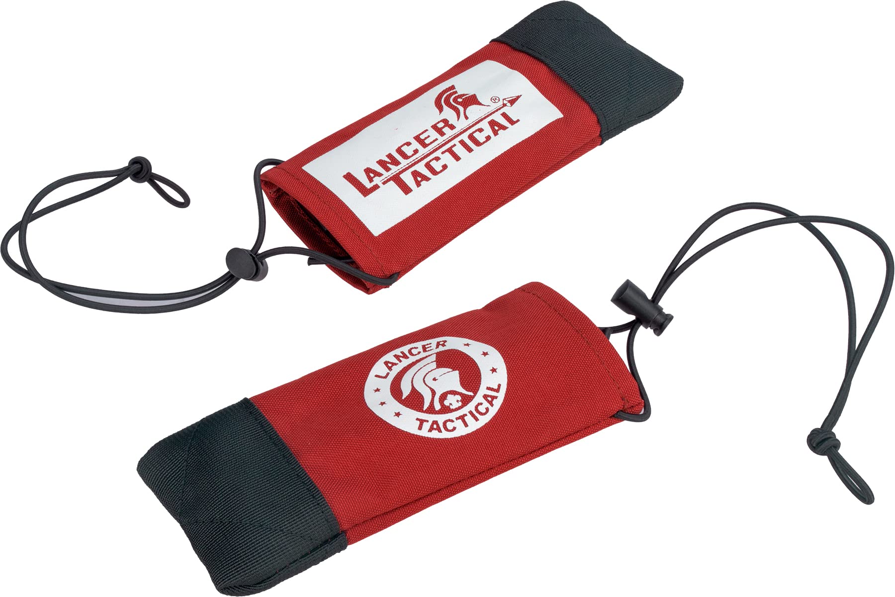 Lancer Tactical Airsoft Barrel Cover with Bungee Cord - Universal Fit for Airsoft Guns & Paintball Markers - Protective Muzzle Cover for Safe Storage & Transport - Ideal for Airsoft Battles & Paintball Games