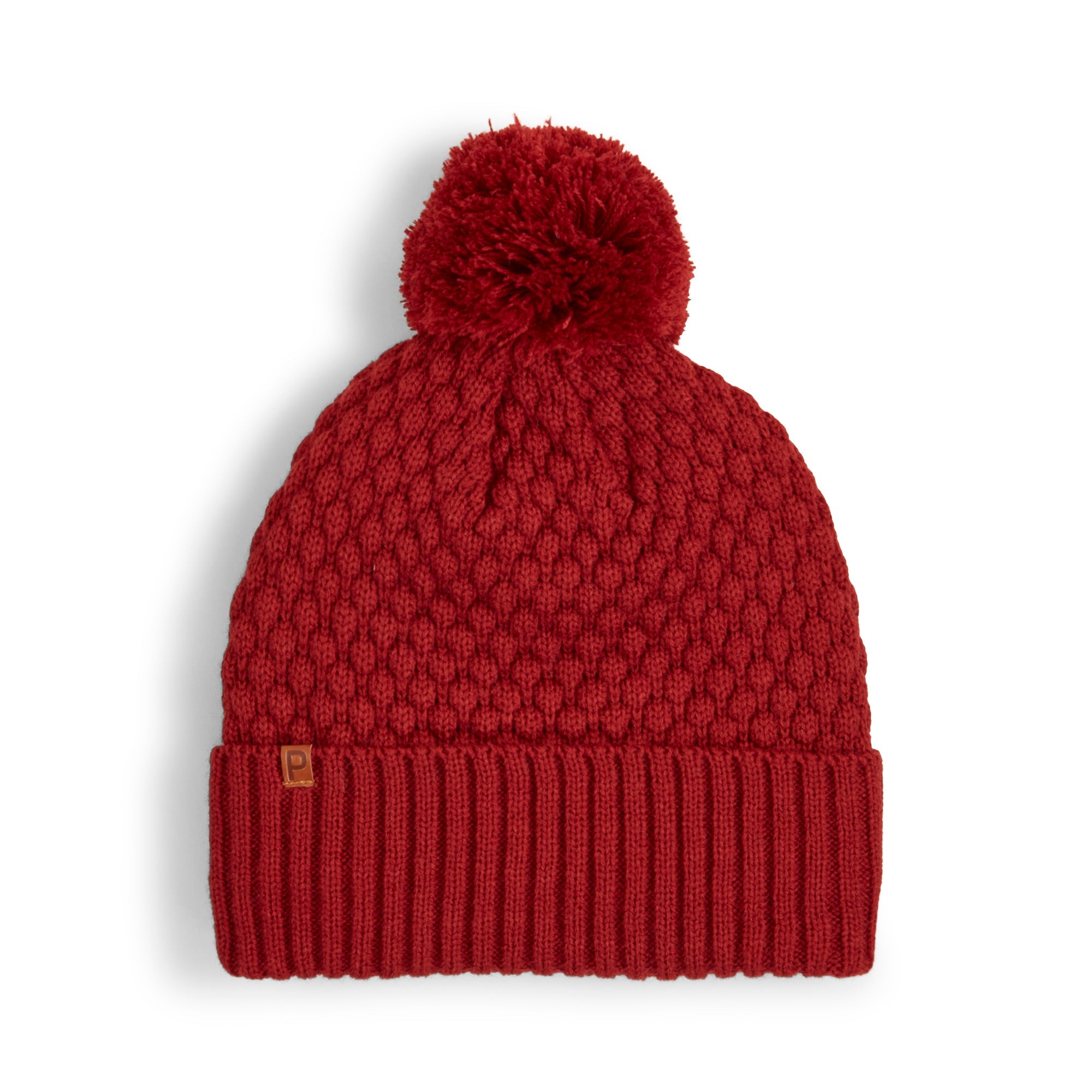 Women's Warm Knitted Pom Pom Beanie Hat - Soft Winter Hat for Women - Cozy & Stylish for Cold Weather, Outdoor Activities, and Casual Wear