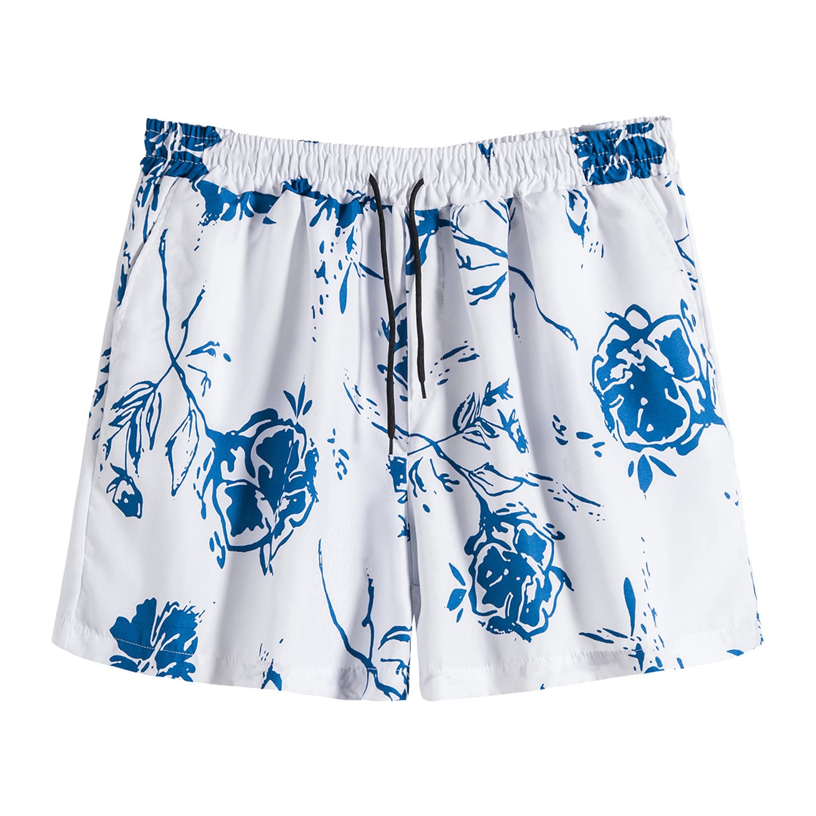 Men's Athletic Swim Trunks with Pockets - Gym & Beach Wear