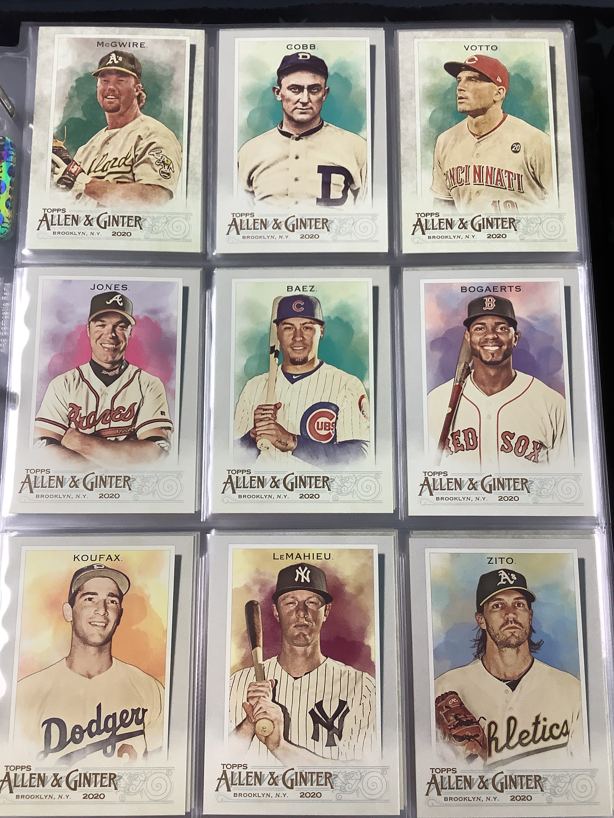 2020 Topps Allen & Ginter Complete Baseball Card Set #1-300 + SP Cards & 5 Insert Sets – Perfect for Collectors, Trading & Display