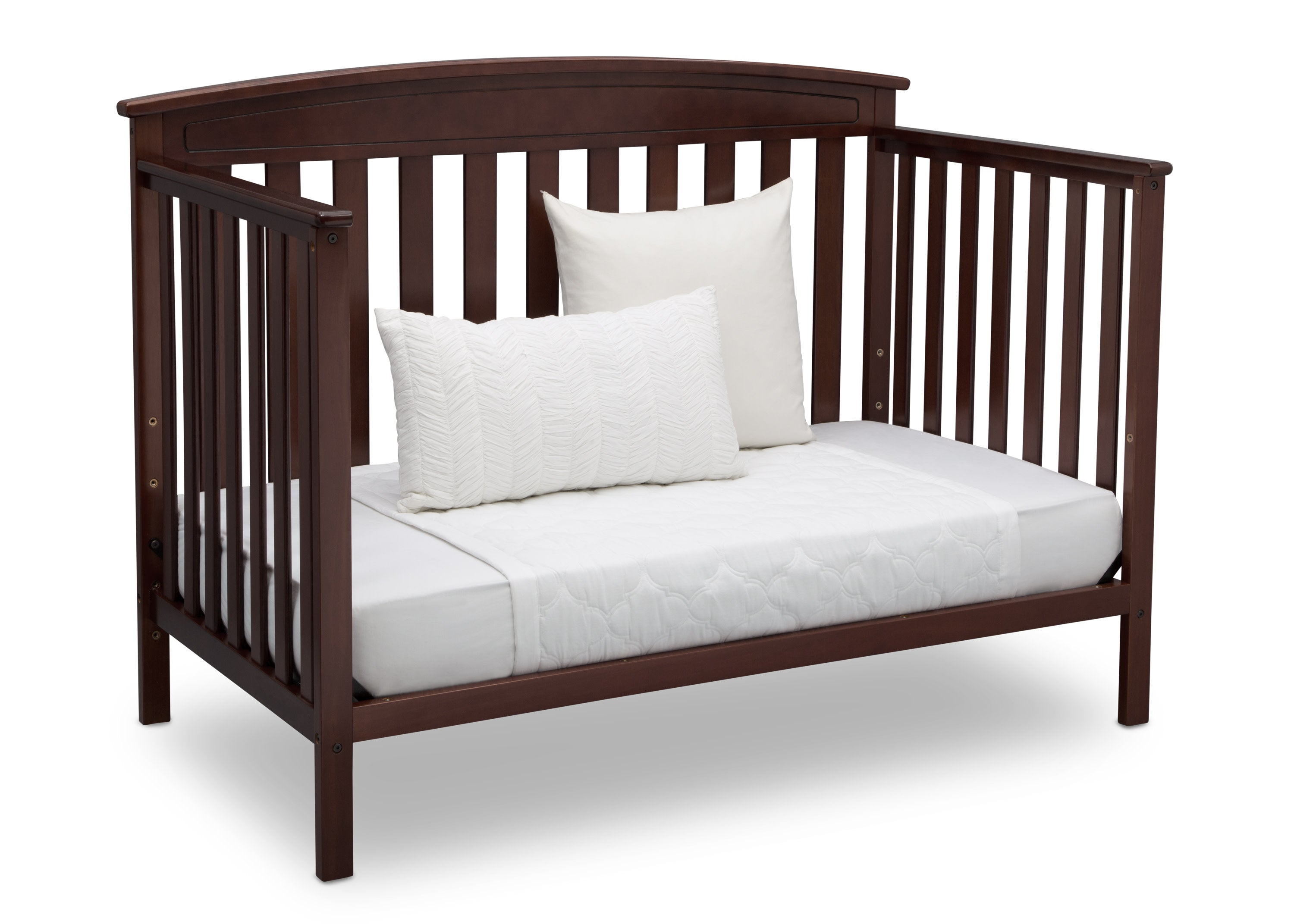 Gateway 4-in-1 Convertible Baby Crib - Toddler Bed, Daybed & Full-Size Bed - Safe Nursery Furniture for Boys & Girls - Perfect for Newborns to Teens Bedroom