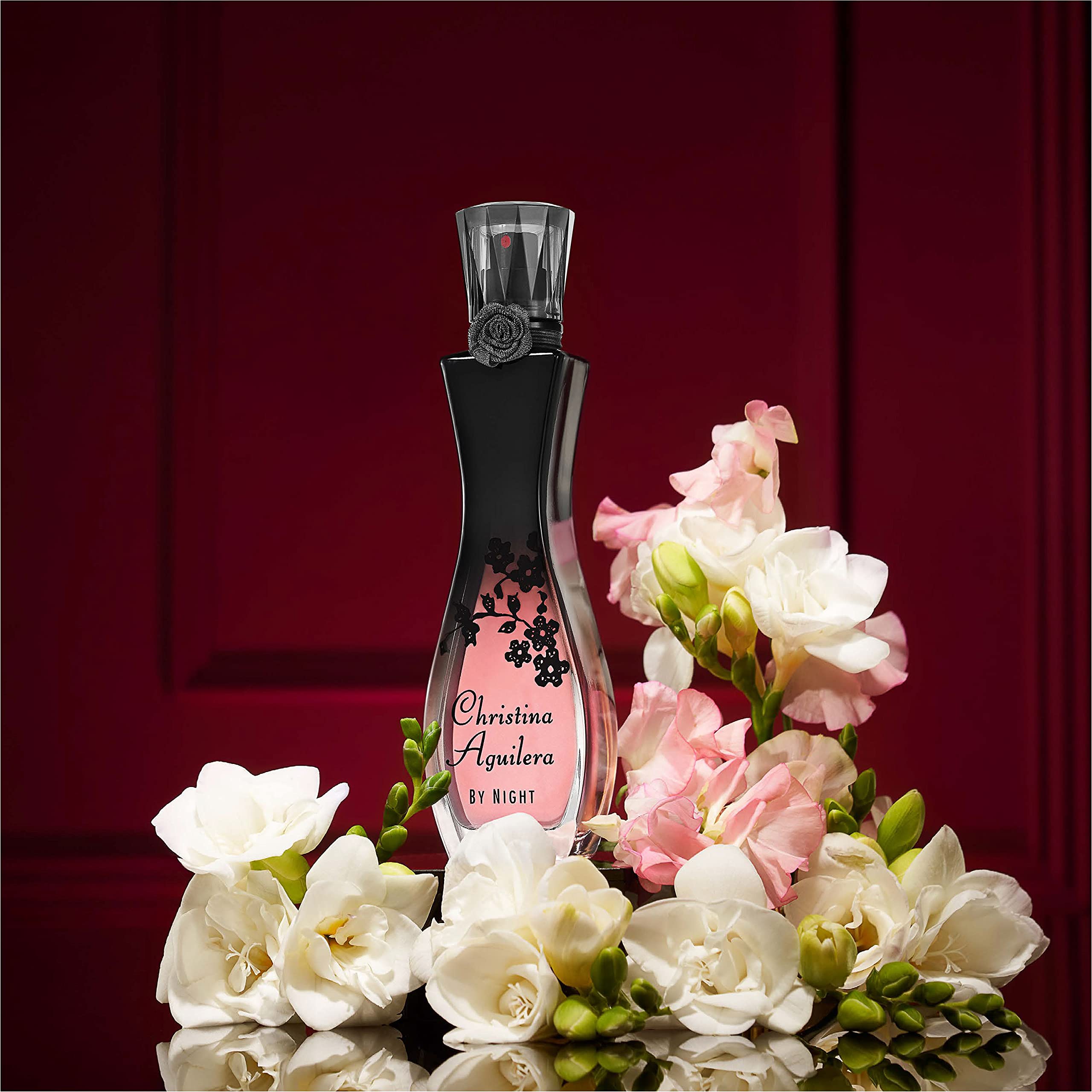 Christina Aguilera By Night Eau De Parfum 75ml - Women's Floral Fruity Perfume for Evening Events & Romantic Occasions