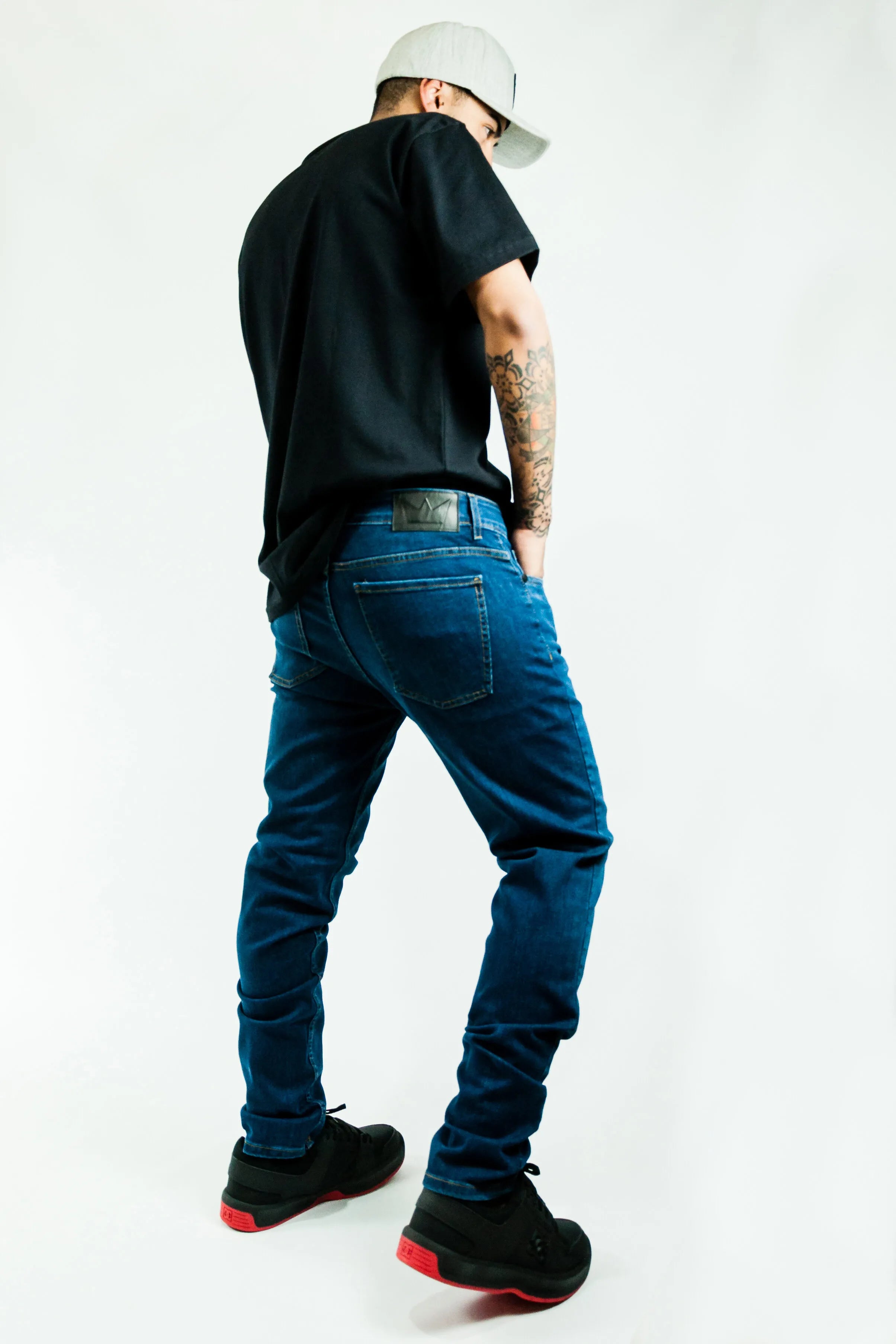 Jean Kingpin Je KP SL Stone Azul - Premium Men's Slim Fit Jeans for Casual & Streetwear Outfits | Perfect for Everyday Wear, Parties & Date Nights