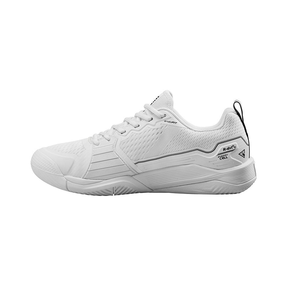 Men's Rush Pro 4.5 Tennis Shoes White & Black - Lightweight Performance Court Shoes for Tennis, Pickleball & Casual Wear