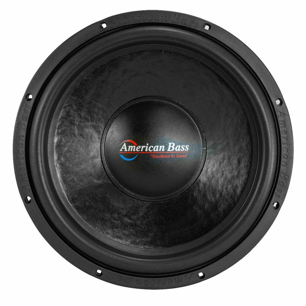 American Bass DX154 1000W 15 Inch DX Series Single 4 Ohm Car Subwoofer - High Power Bass for Car Audio Systems & Truck Sound Upgrades