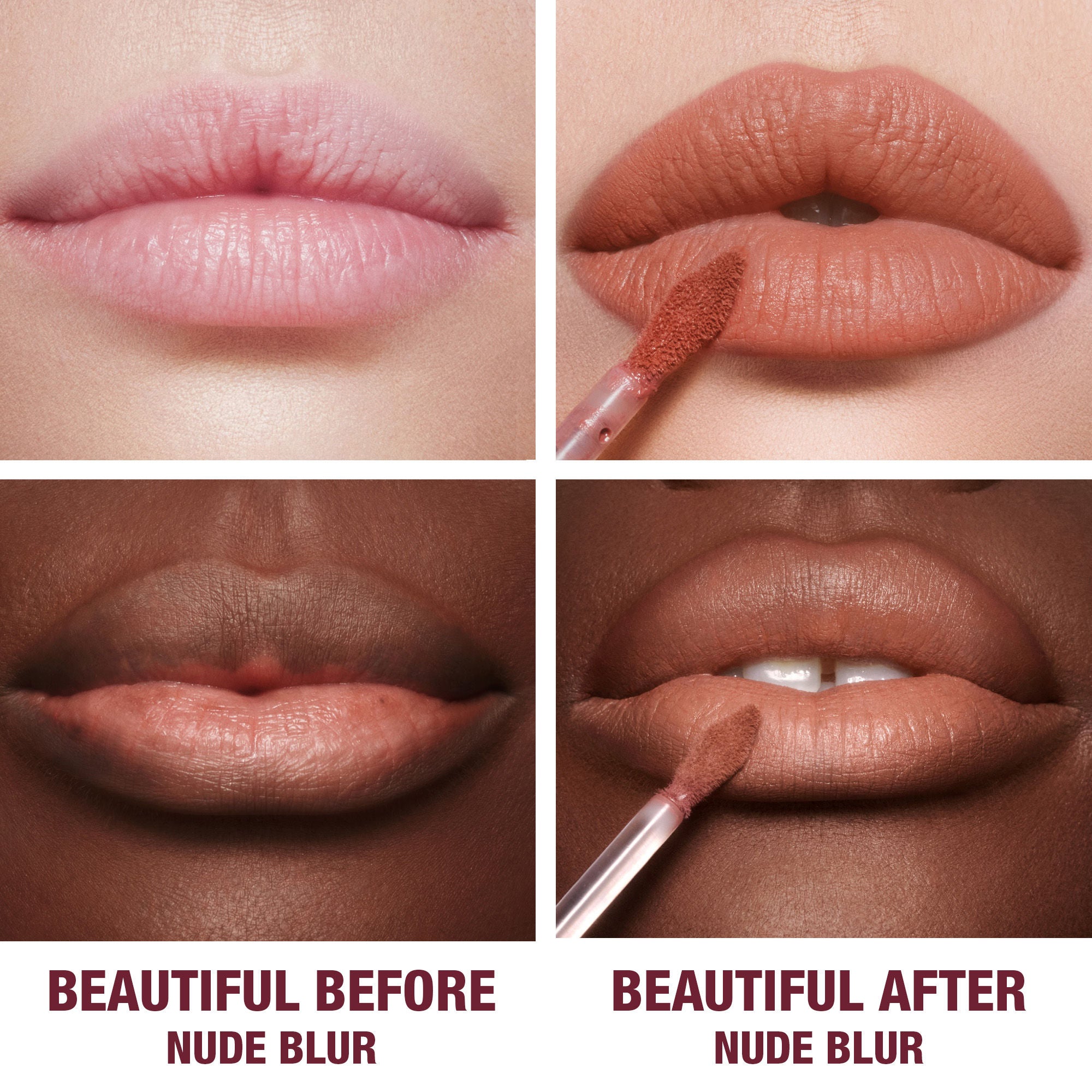 Airbrush Flawless Lip Blur - Matte Liquid Lipstick with Long-Lasting Color | Perfect for Everyday Wear, Date Night & Special Occasions