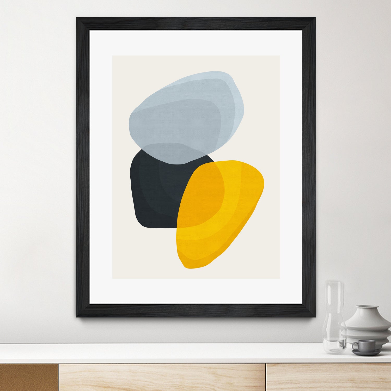 Abstract XVII Wall Art - Modern Canvas Painting for Home & Office Decor | Perfect for Living Room, Bedroom, or Workspace