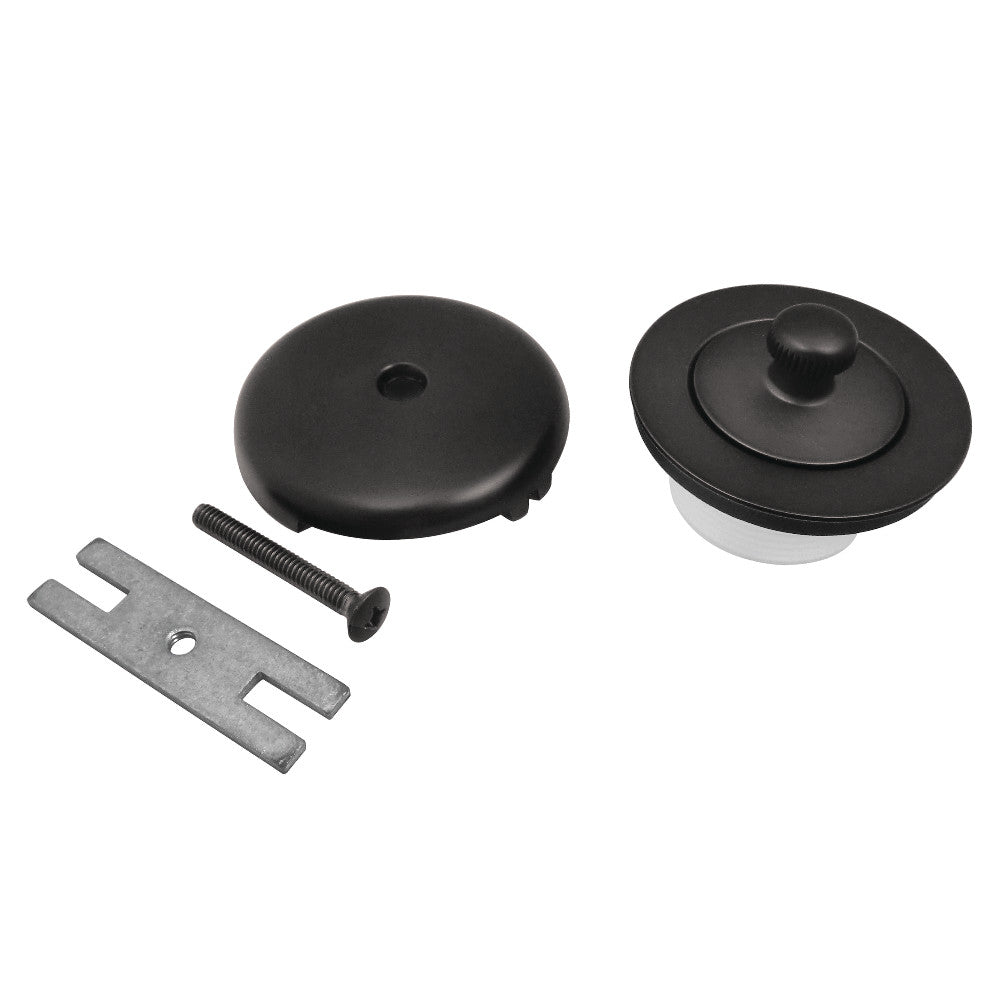 Lift & Turn Tub Drain Kit - Easy Install Bathroom Sink Drain Stopper - Perfect for Bathtub, Shower, and Sink Drain Replacement (Chrome Finish)