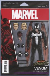 Absolute Carnage #2 (of 5) Christopher Action Figure Variant - Marvel Comics Collectible for Display & Superhero Battles