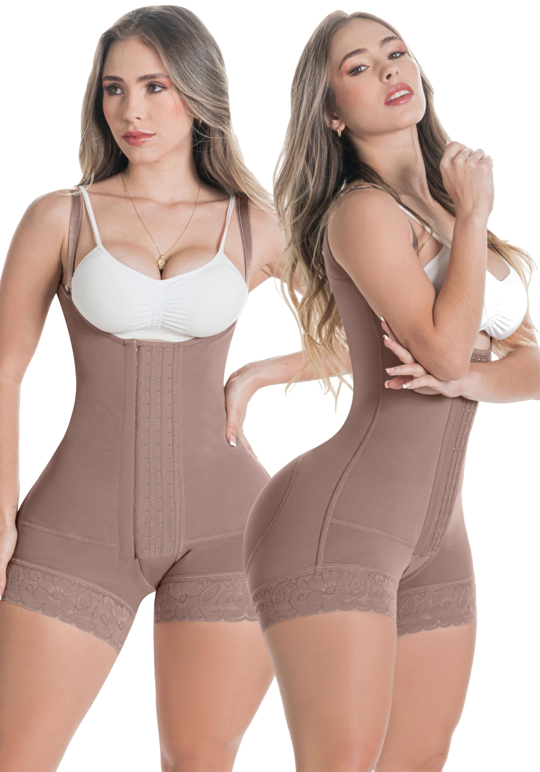Sonryse Stage 2 Post-Surgery Faja - Tummy Tuck Compression Garment for Women | Colombian Body Shaper Shapewear | Slimming Waist Trainer for Postpartum & Weight Loss | Perfect for Recovery, Workouts & Everyday Wear
