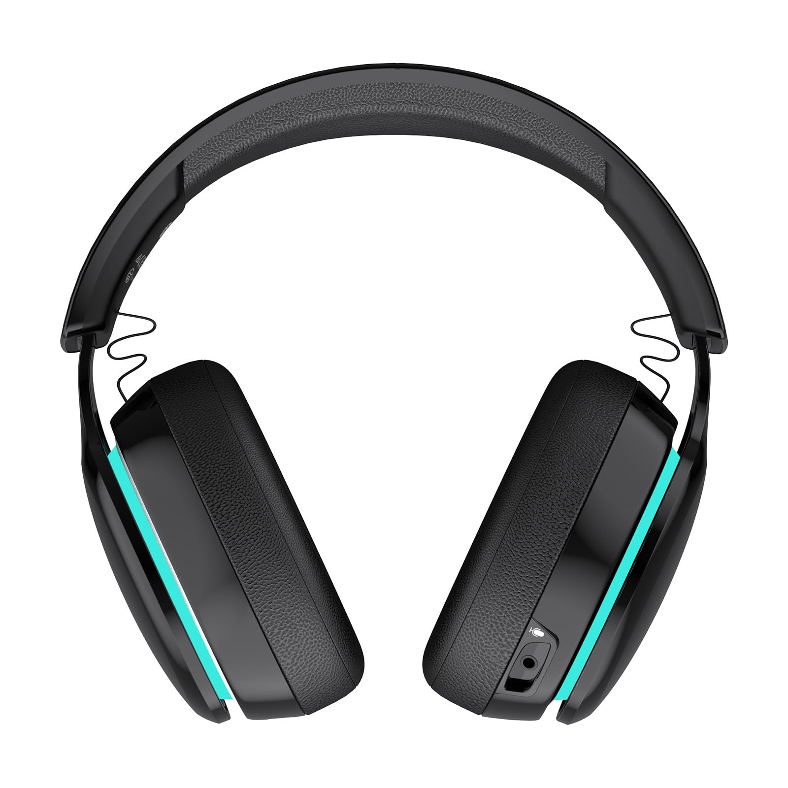 Wireless Gaming Headset with Bluetooth 5.3 for PS5, PS4, PC, Mac & Nintendo Switch - Noise Cancelling Over-Ear Headphones for Pro Gamers & Streaming (Perfect for Esports, Online Classes & Work from Home)