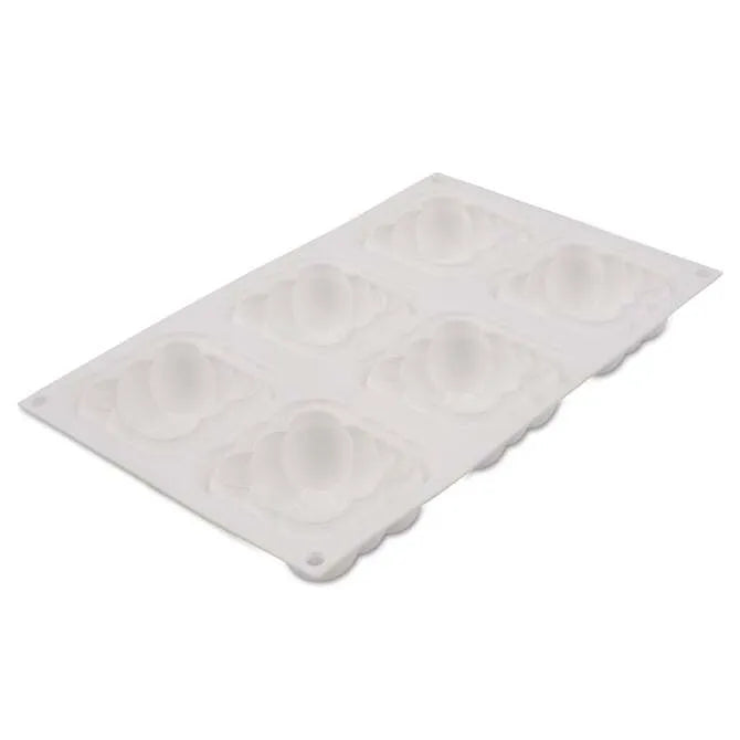 Premium Cloud 120 Silicone Mold Set - 6 Unique Shapes for Baking, Soap Making & DIY Crafts - Perfect for Cupcakes, Candles & Resin Art Projects