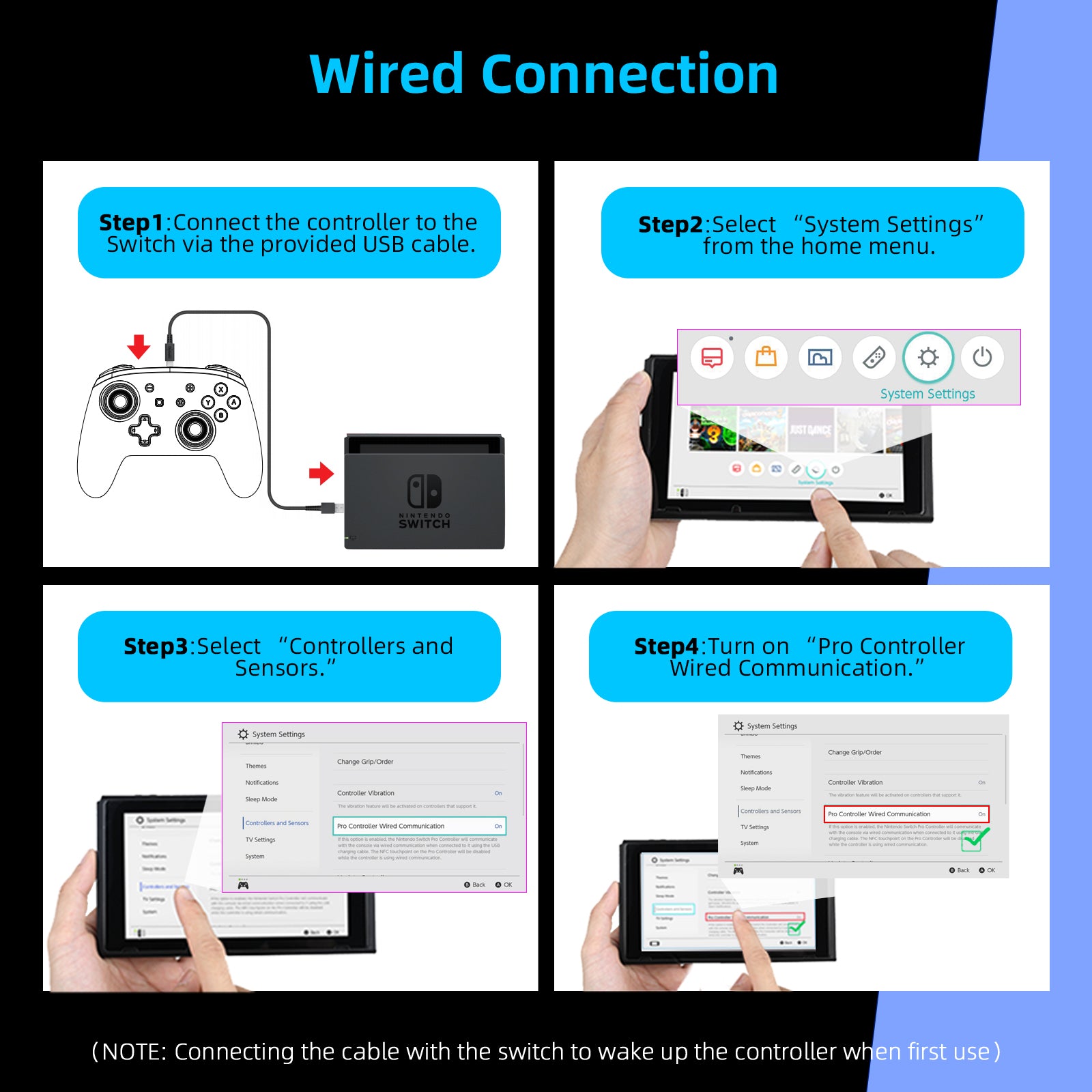 NexiGo NS32 Wireless Controller for Nintendo Switch, Switch Lite & Switch OLED - No Deadzone, Enhanced Gaming Experience for Home & Travel Use