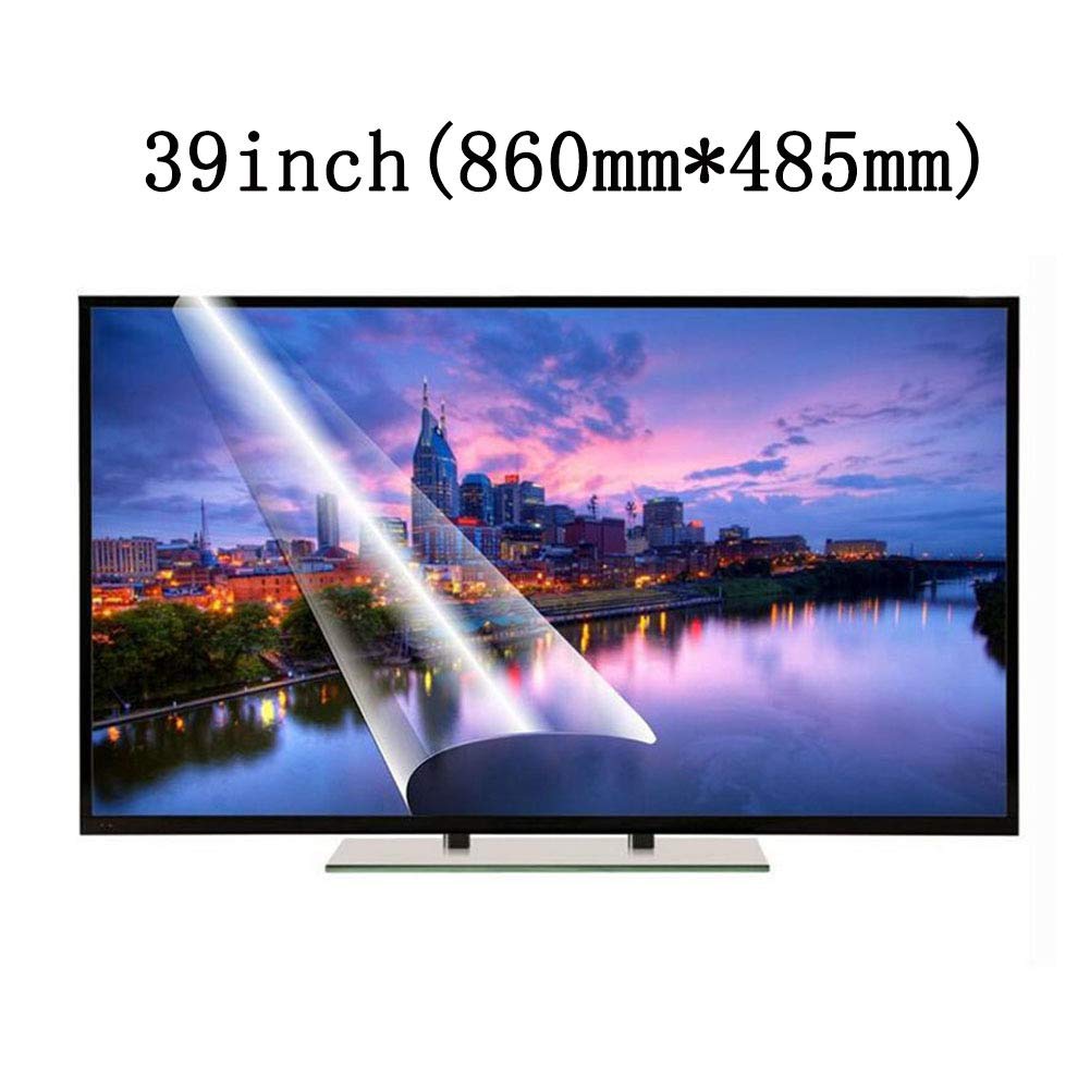 LSYOA Ultra-Clear 4K TV Screen Protector for 39-inch LCD/LED/OLED/QLED HDTV - Anti-Scratch, Eye Protection Film for Home Theater & Gaming Setup