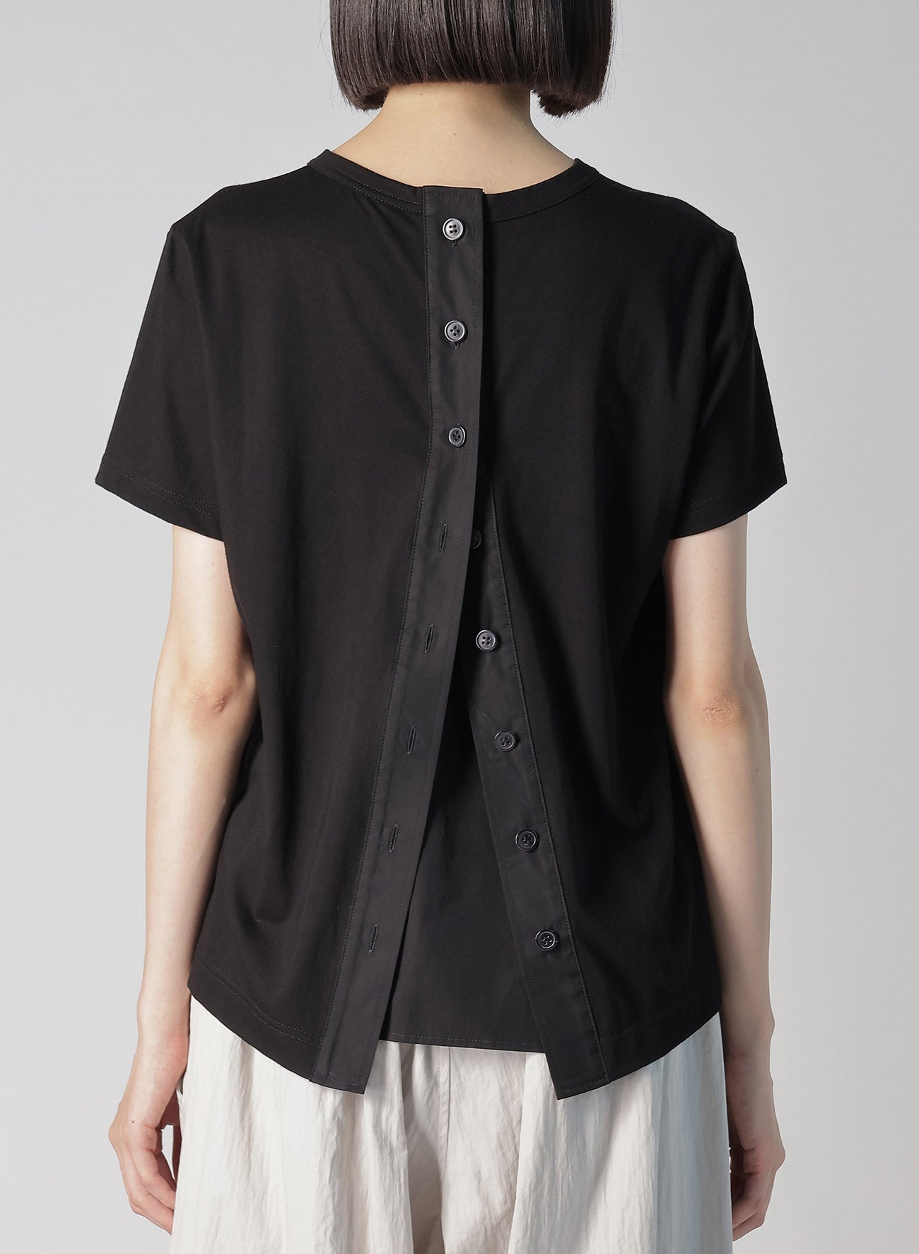 Soft Cotton Single Jersey T-Shirt with Open Back Design - Comfortable & Stylish for Casual Wear, Outings, and Summer Fashion