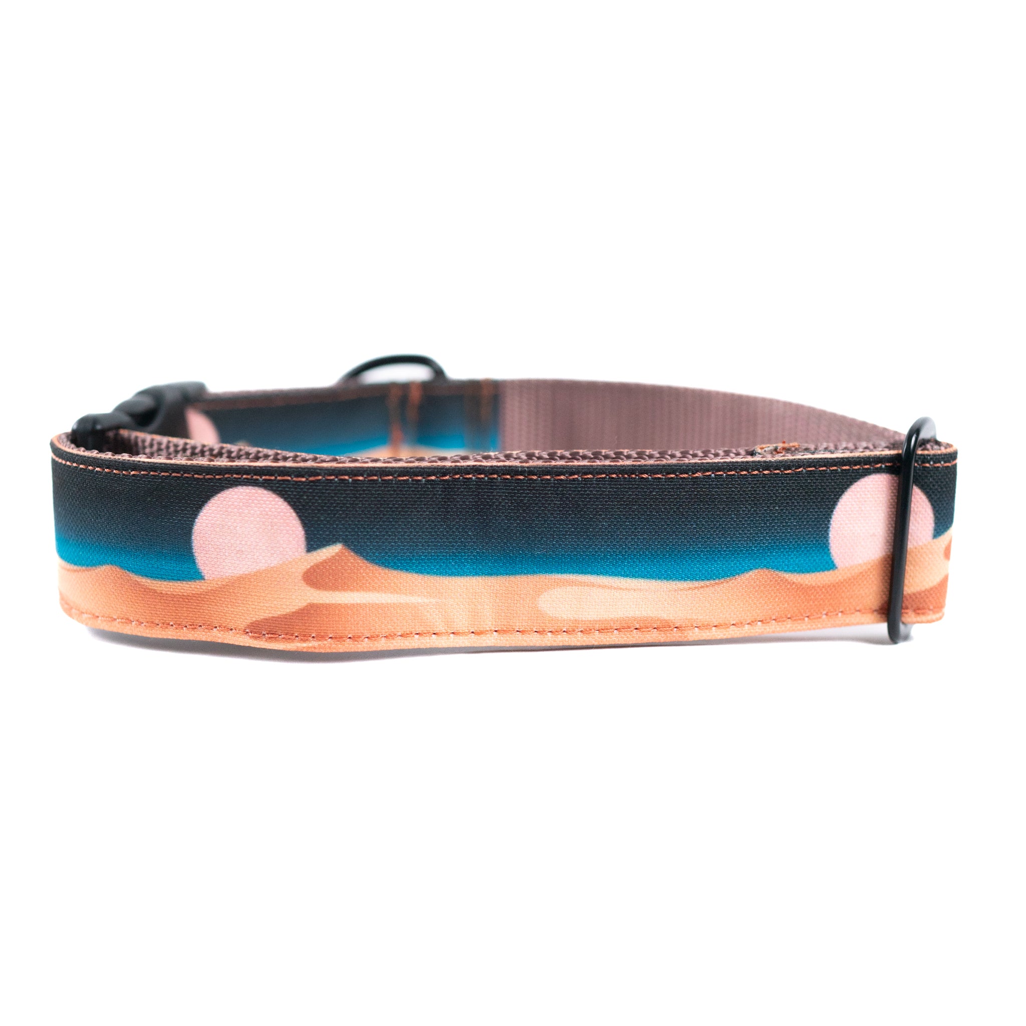 Premium Mosca Dog Collar - Adjustable Nylon Pet Collar with Metal Buckle for Small Medium Large Dogs - Perfect for Walking, Training & Outdoor Adventures