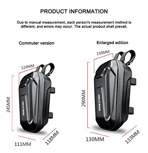Waterproof Hard Shell Scooter Storage Bag - Universal Fit for Kick Scooters, Folding Bikes & Electric Scooters | Rainproof Protection for Commuting, Travel & Outdoor Storage