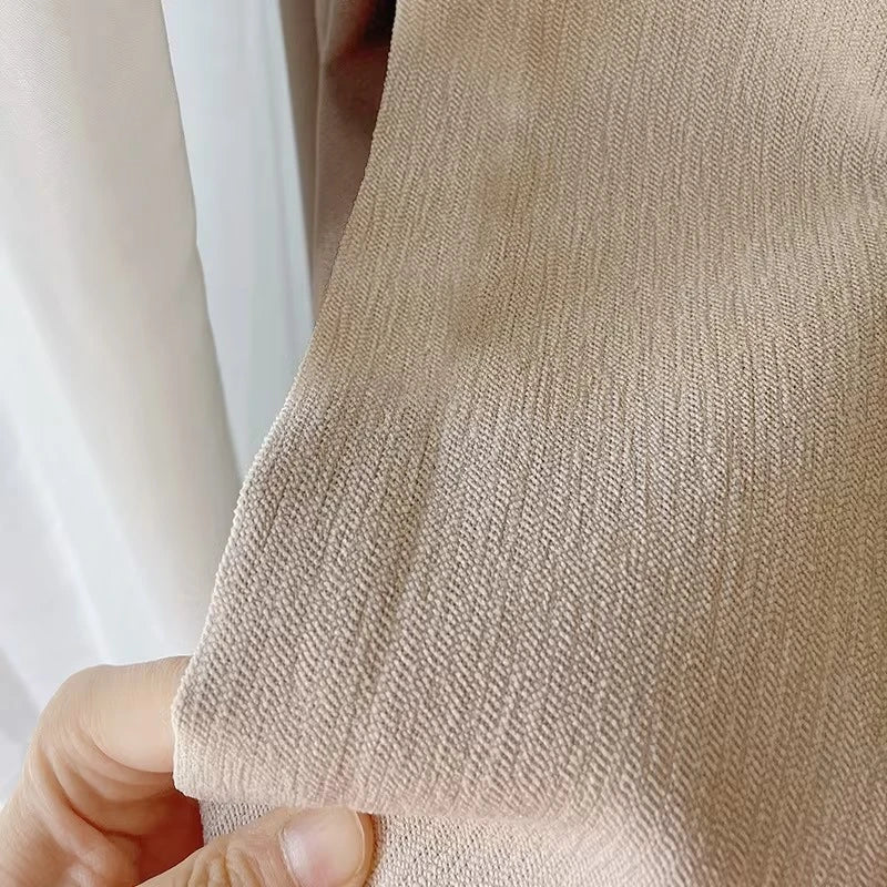 Blackout Curtains for Bedroom - Custom Minimalist Polyester Cotton Blend Window Drapes - Light Blocking Thermal Insulated Room Darkening Curtains for Nursery, Living Room & Home Theater