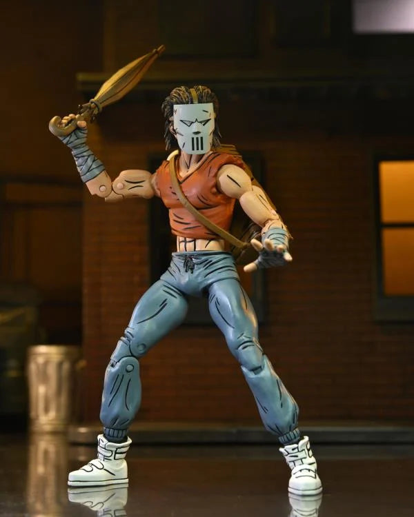 Teenage Mutant Ninja Turtles Casey Jones Action Figure - Mirage Comics Collectible for TMNT Fans | Perfect for Display, Gifts & Comic Book Collections