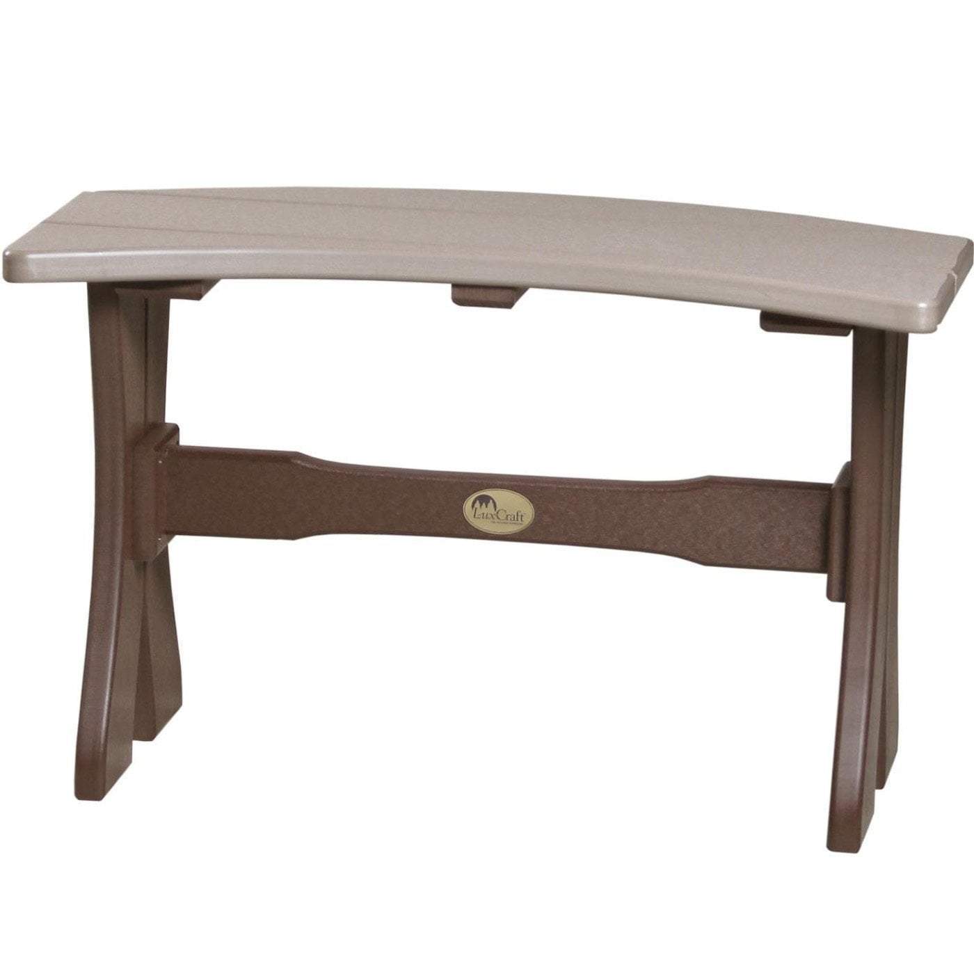 Weatherwood Recycled Plastic Table Bench - Eco-Friendly Outdoor Furniture for Patio, Garden & Backyard - Durable & Weather-Resistant Picnic Table with Bench Seating