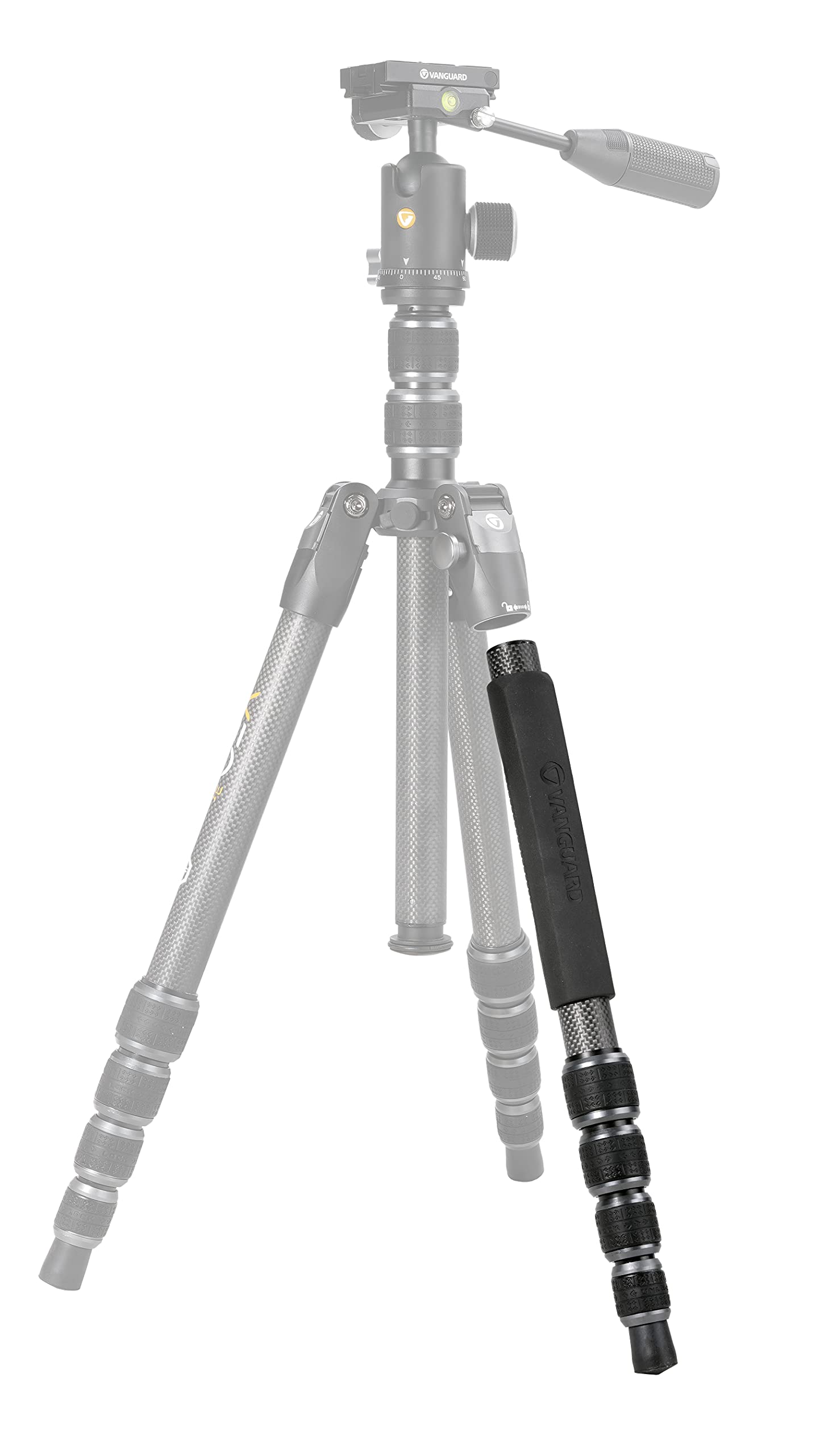 Vanguard VEO 3T 265HCBP Carbon Fiber Travel Tripod with Ball Head - 12kg Load Capacity for Photography, Vlogging & Outdoor Adventures