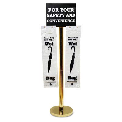 Premium Brass Wet Umbrella Stand Holder - Durable Waterproof Bag Drip Tray for Home, Office & Entryway - Keep Floors Dry & Organized (Black) - Perfect for Rainy Days, Hotels, Restaurants & Indoor/Outdoor Use